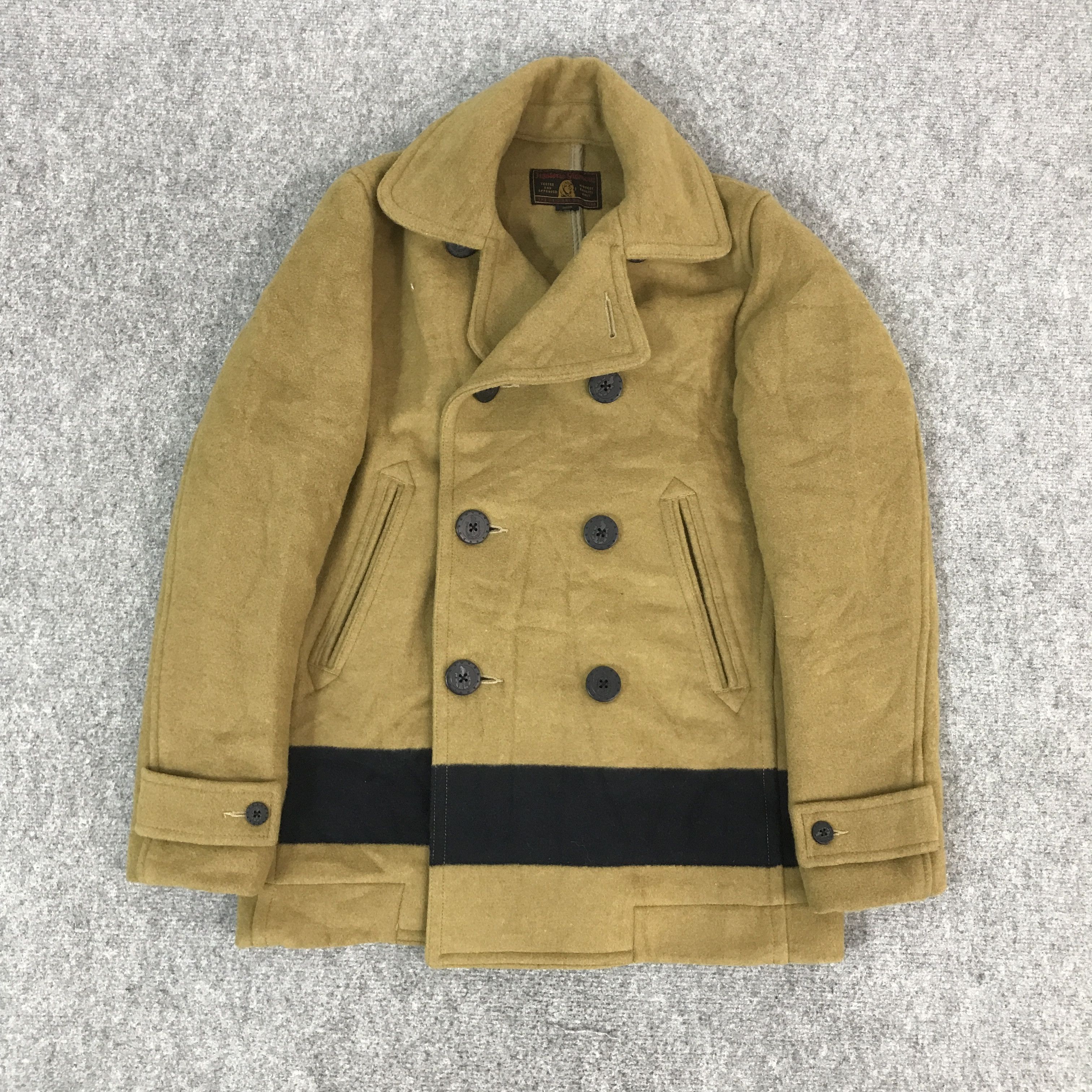 HYSTERIC GLAMOUR WOOL DOUBLE BREASTED JACKET