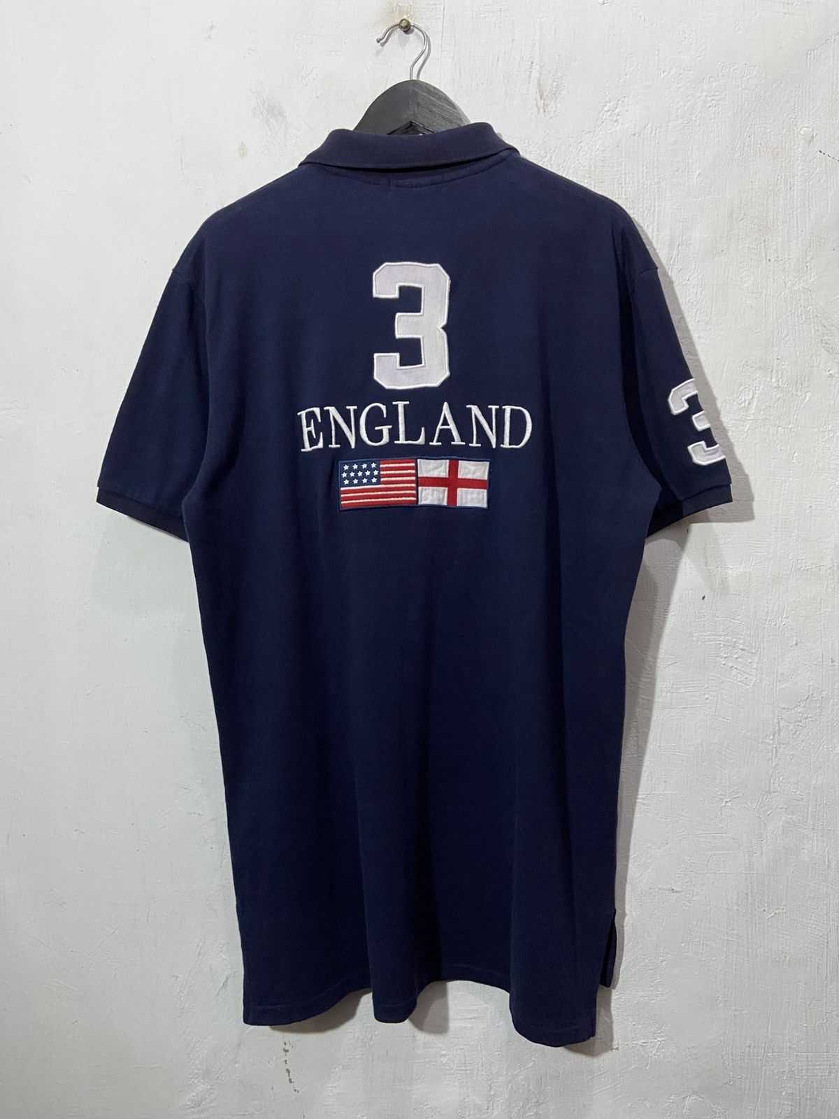 Polo Ralph Lauren Polo Ralph Lauren England #3 Polo Shirt Chief Keef Big Pony Size US L / EU 52-54 / 3 - 14 Thumbnail