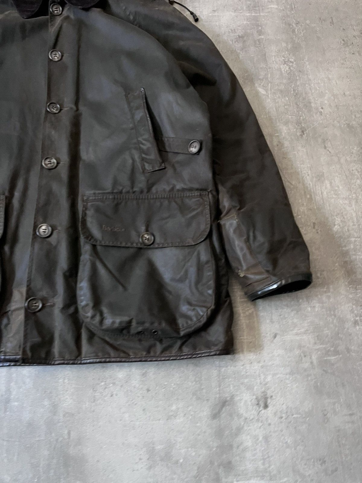 Barbour Barbour Waxed Vintage Beauchamp jacket coat Size US L / EU 52-54 / 3 - 3 Thumbnail