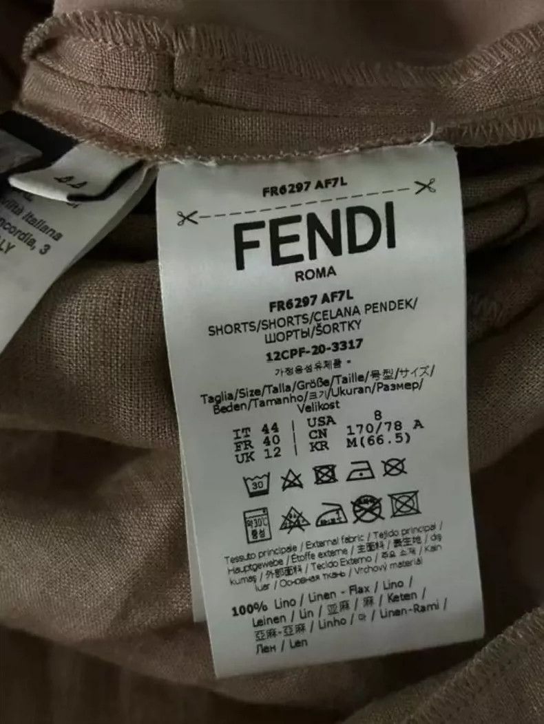 Fendi FENDI Flax is short Size 28" / US 6 / IT 42 - 4 Thumbnail