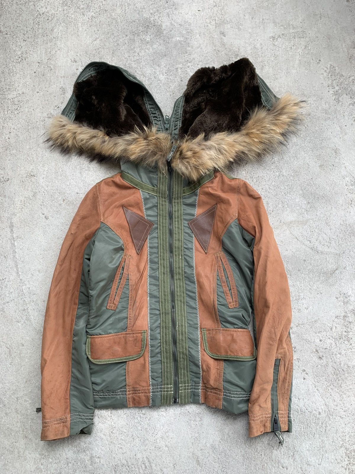 Avirex Avirex fur mix lheater jacket Size US M / EU 48-50 / 2 - 1 Thumbnail