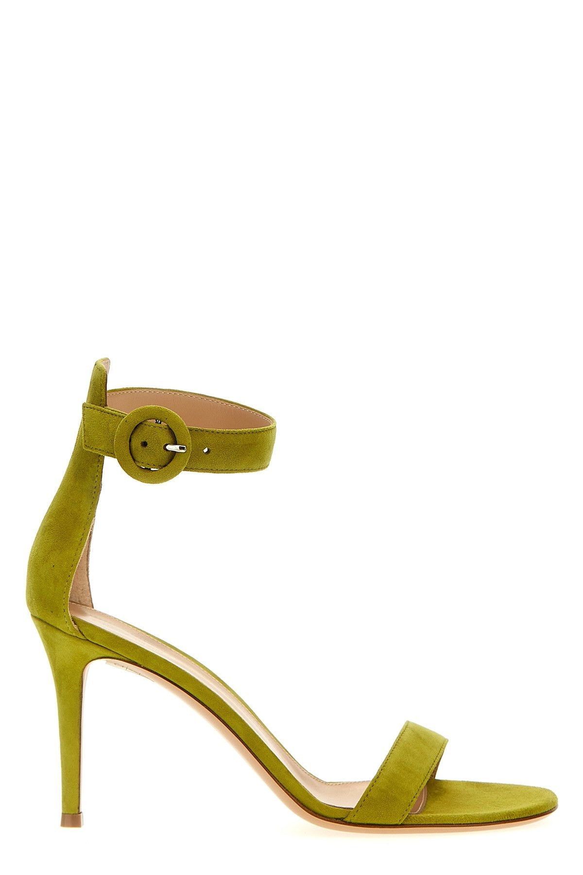 image of Gianvito Rossi 'portofino' Sandals in Green, Women's (Size 7)