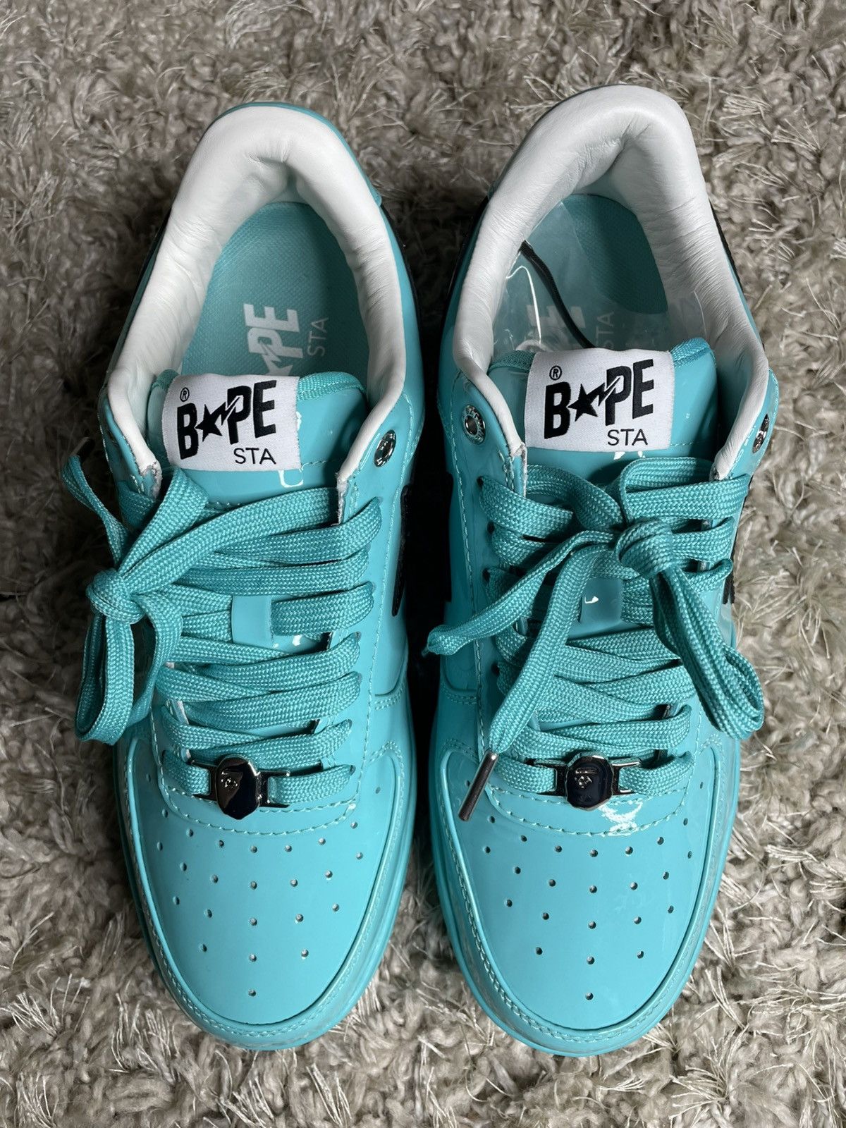 Bape Bapesta #1 M2 Blue/Turquoise Size US 9 / EU 42 - 5 Thumbnail