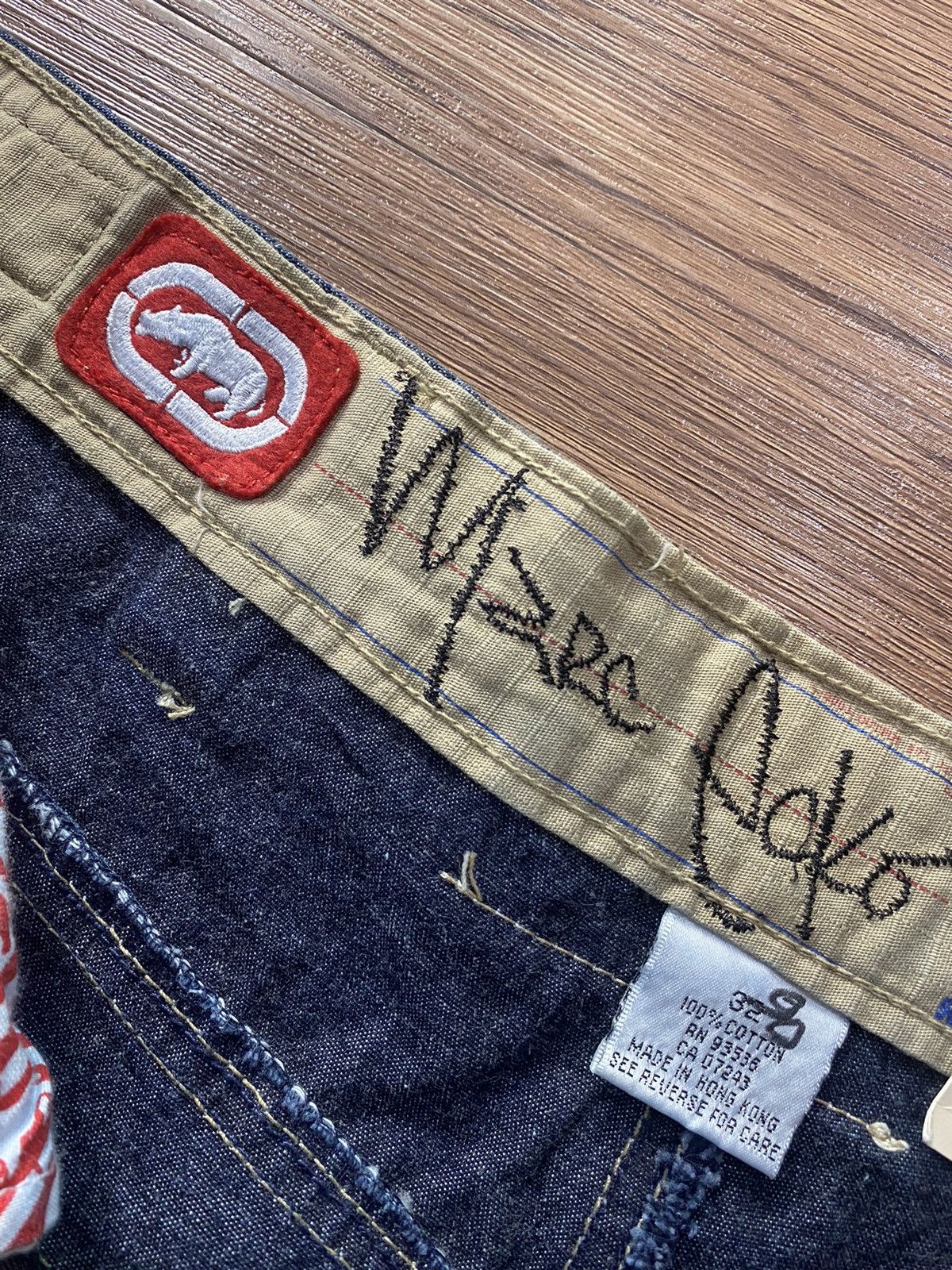 Ecko Unltd. Limited Edition‼️Y2K Ecko Unltd Double Knee Loose Fit Jeans Size US 32 / EU 48 - 11 Thumbnail