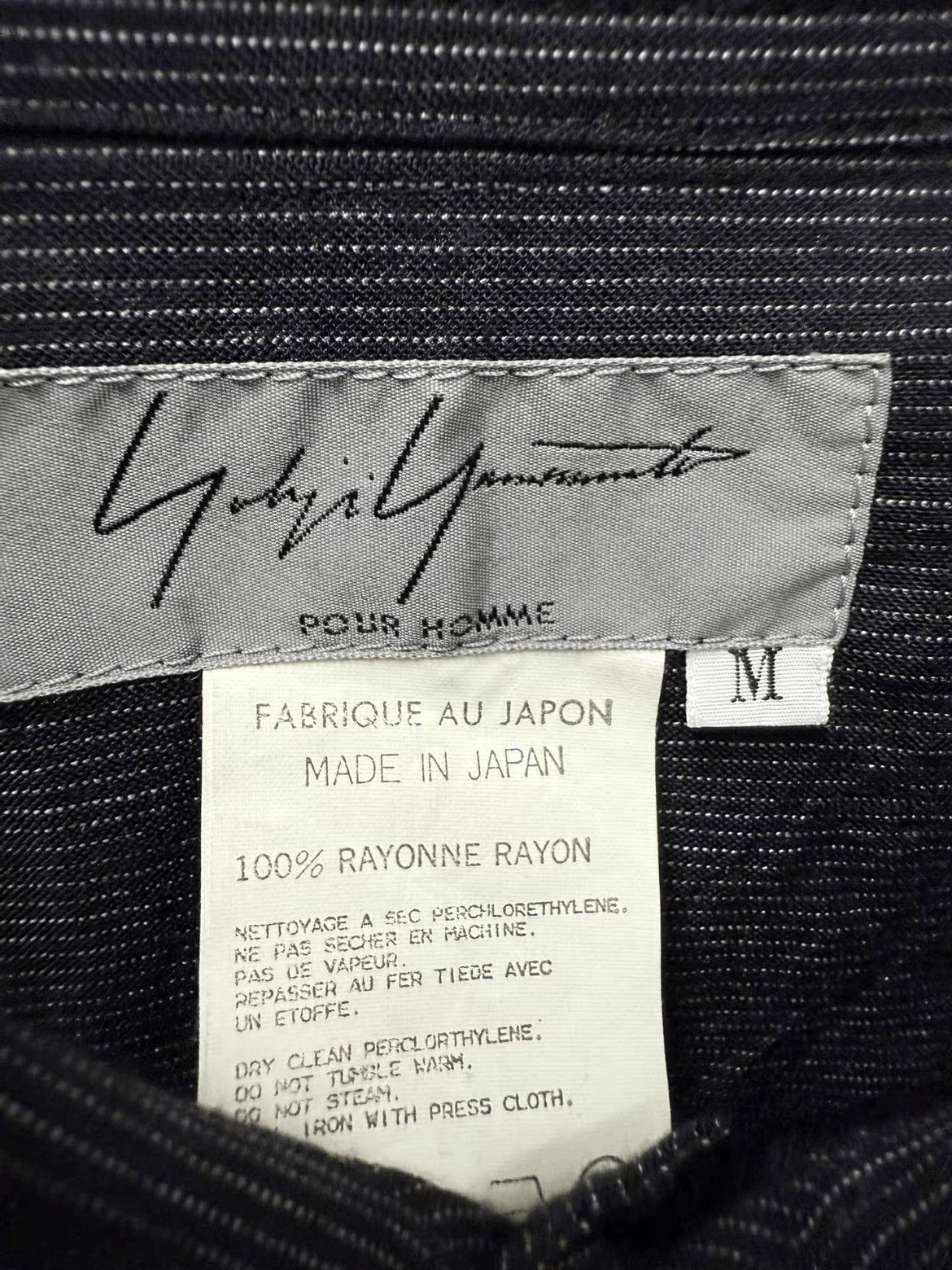 Yohji Yamamoto Yohji Yamamoto Yohji Yamamoto Pour Homme 96AW Moon Pattern Size US M / EU 48-50 / 2 - 5 Thumbnail