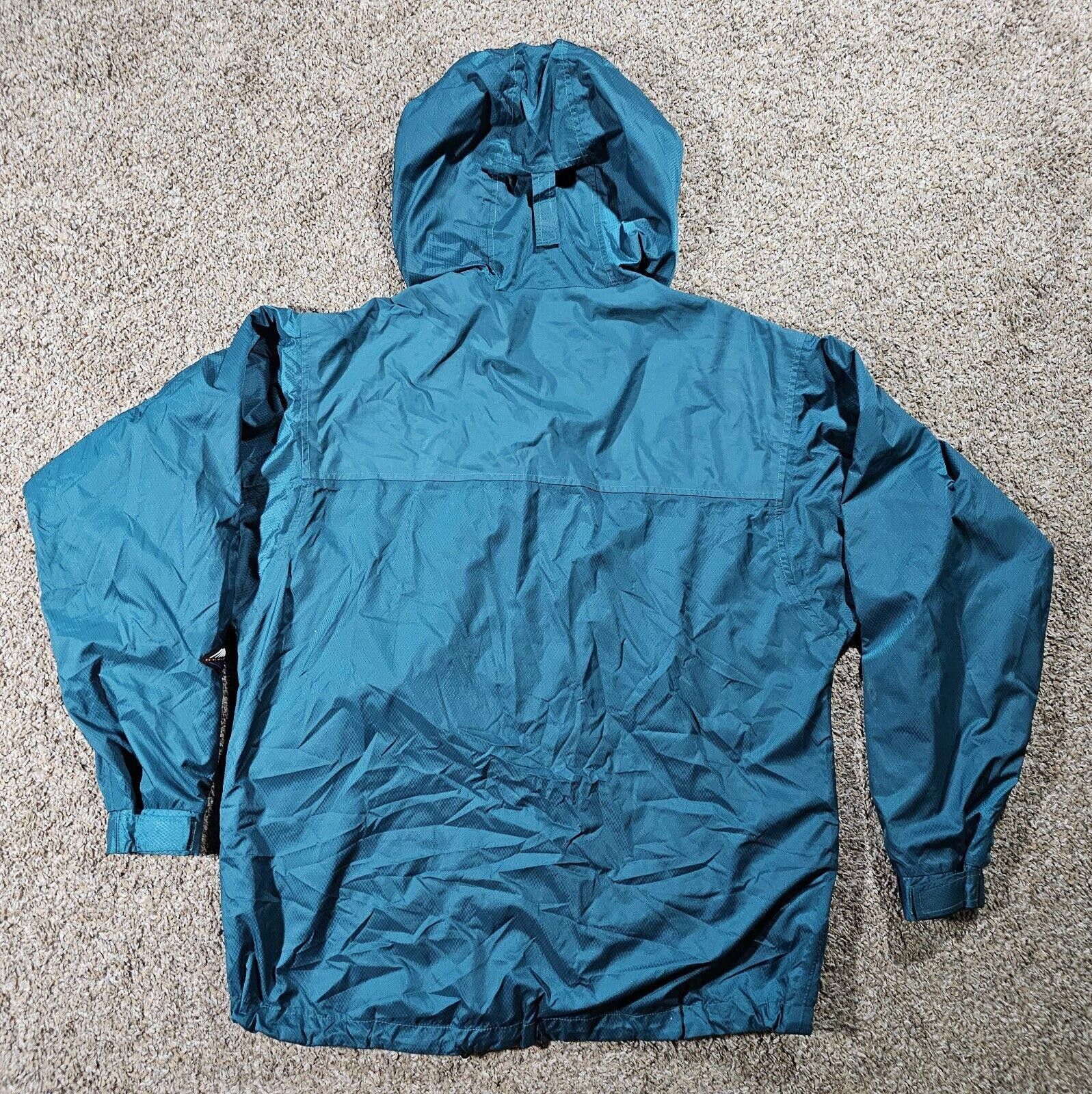 Columbia COLUMBIA Hooded Rain Jacket Men's M Packable Omni-Tech Size US M / EU 48-50 / 2 - 9 Thumbnail