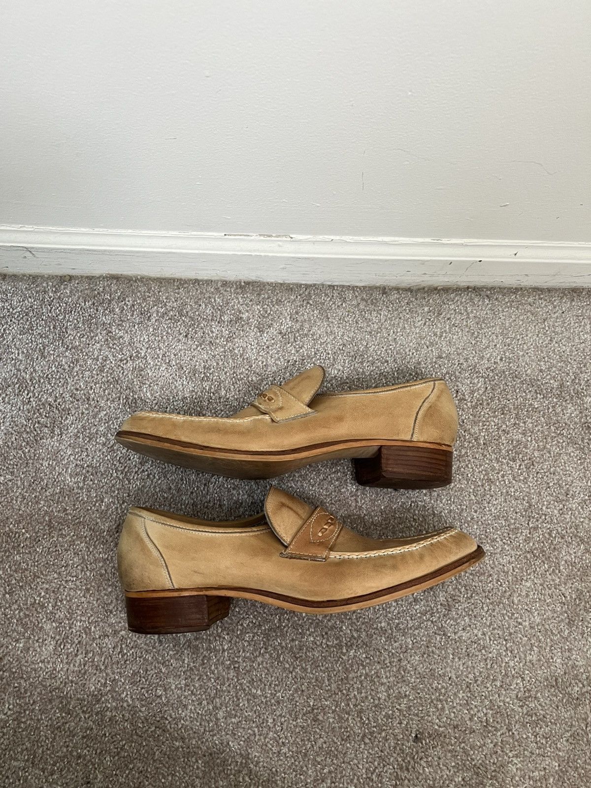 Vintage 70s Kinney Western Loafers Size US 10.5 / EU 43-44 - 2 Thumbnail