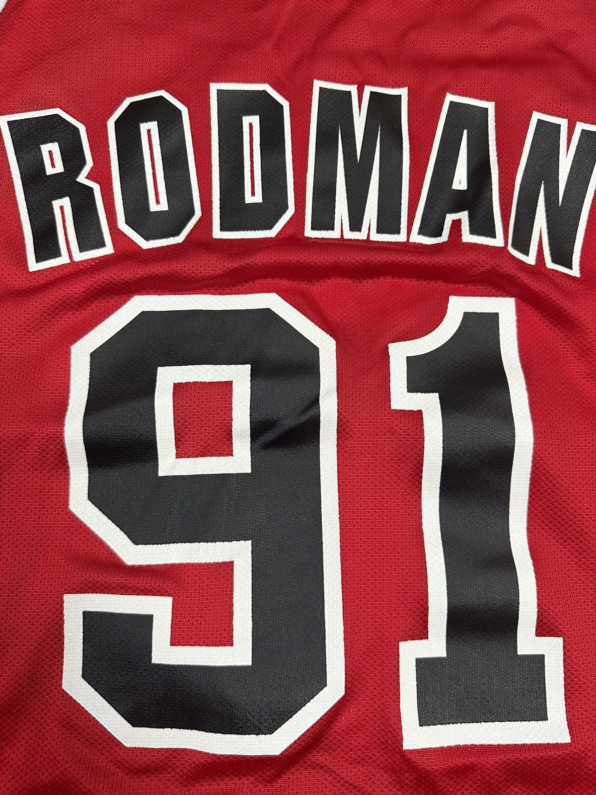Champion Champion Chicago Bulls Dennis Rodman 91 Vintage Jersey Size US L / EU 52-54 / 3 - 4 Thumbnail