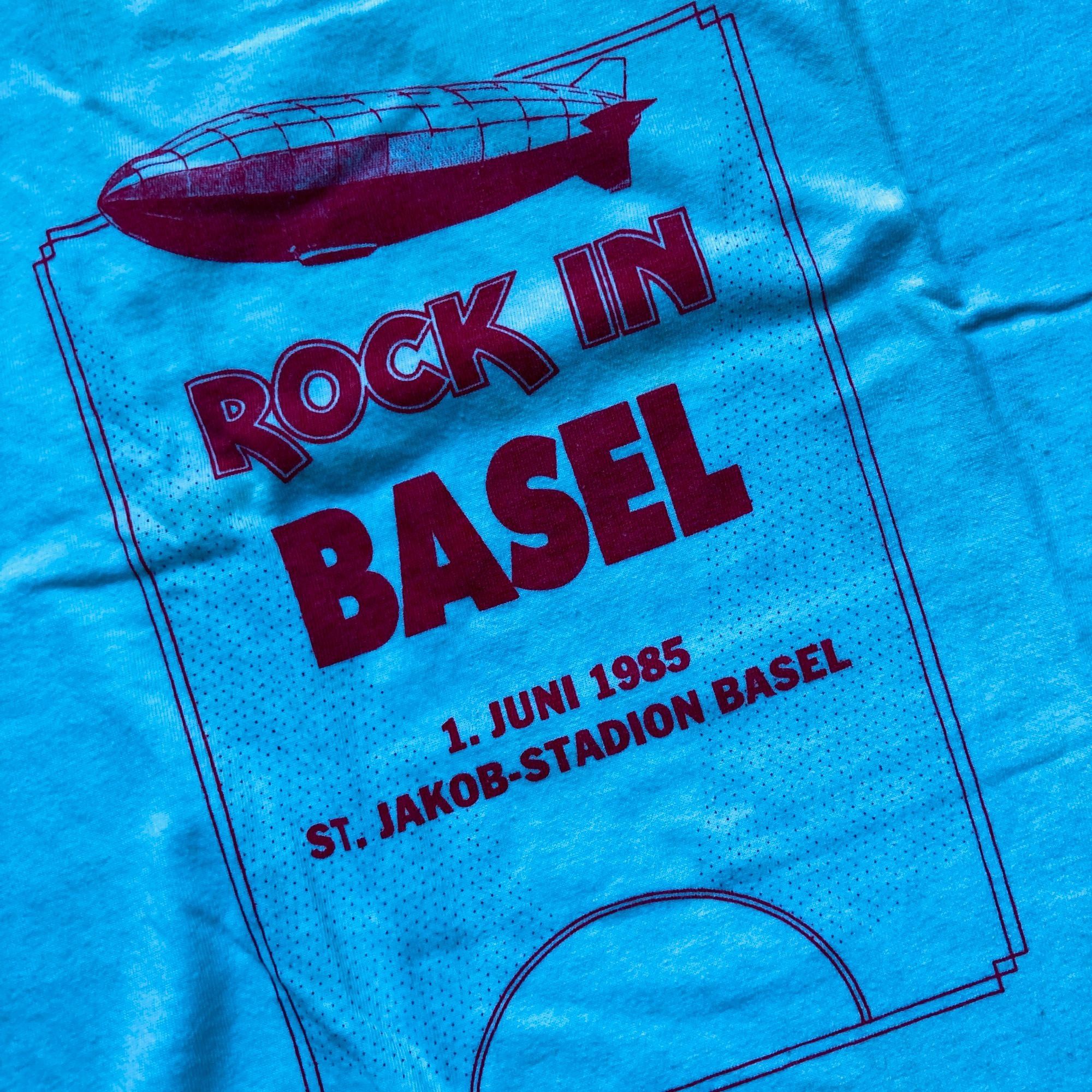 Other Rock In Basel Festival, Vintage 80s Rock Music Band Concert Size M / US 6-8 / IT 42-44 - 3 Thumbnail