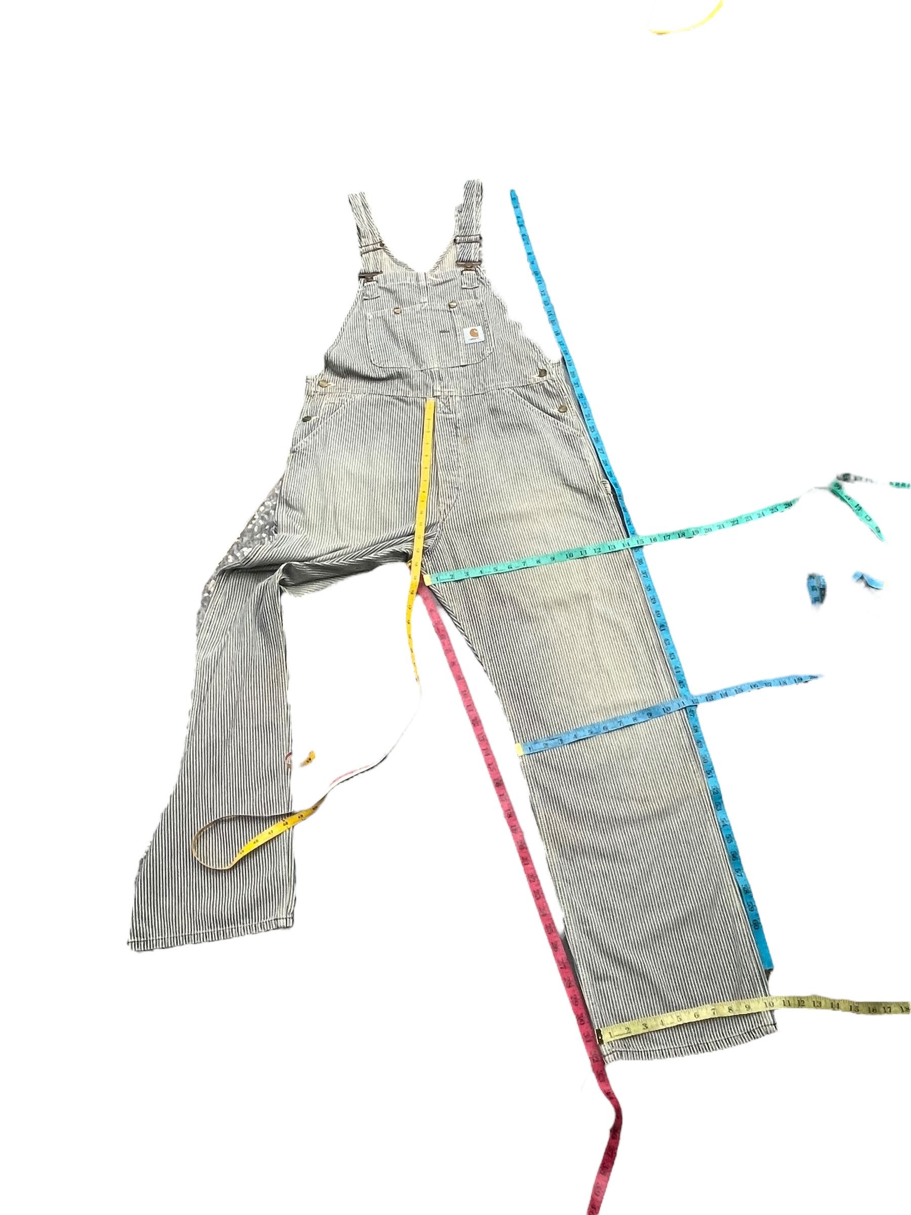 Carhartt Vintage Carhartt Hickory Stripe Overall Size US 38 / EU 54 - 17 Thumbnail