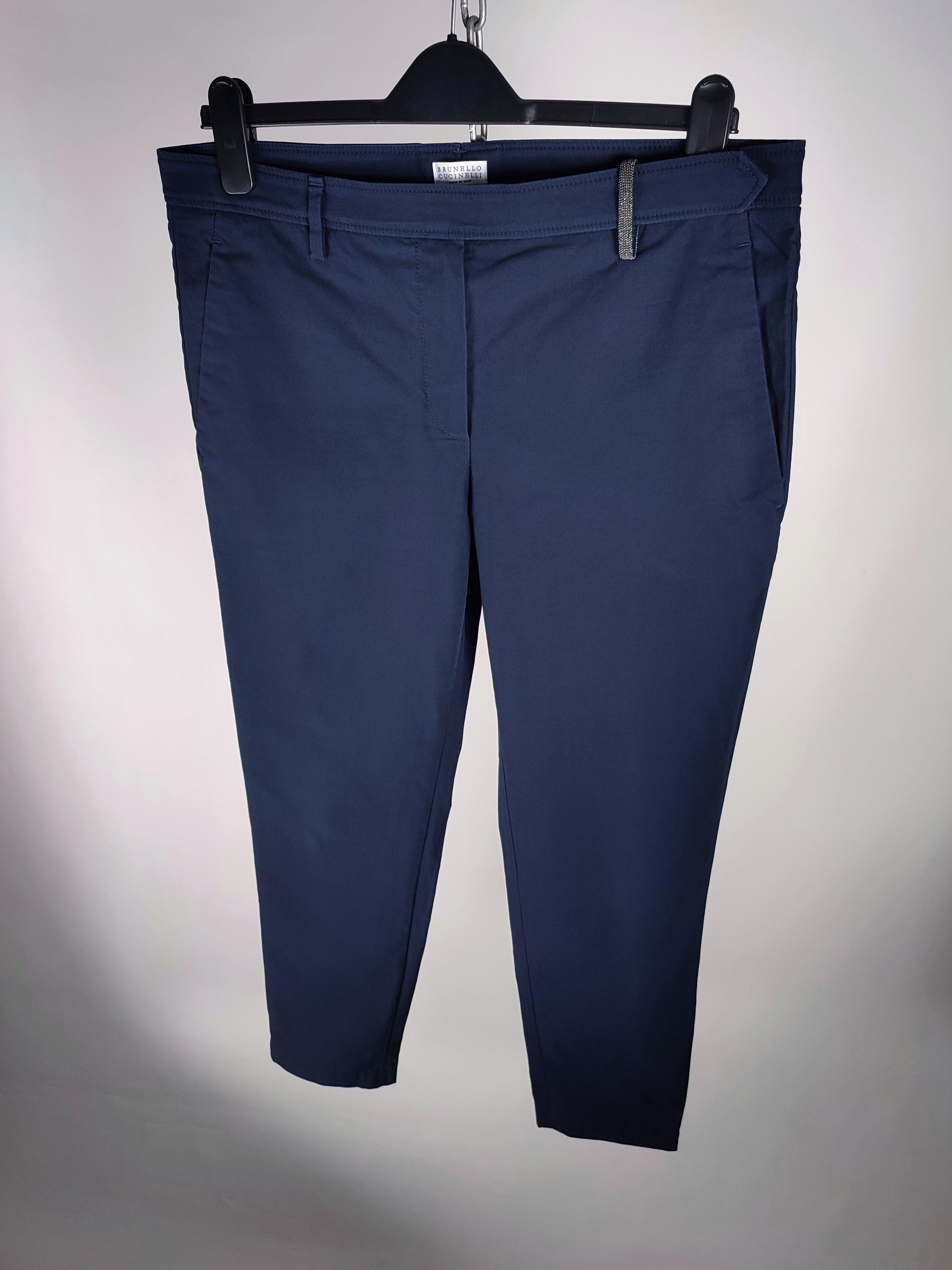 Brunello Cucinelli Brunello Cucinelli Monolithic Chain Casual Pants Size 32" / US 10 / IT 46 - 3 Thumbnail