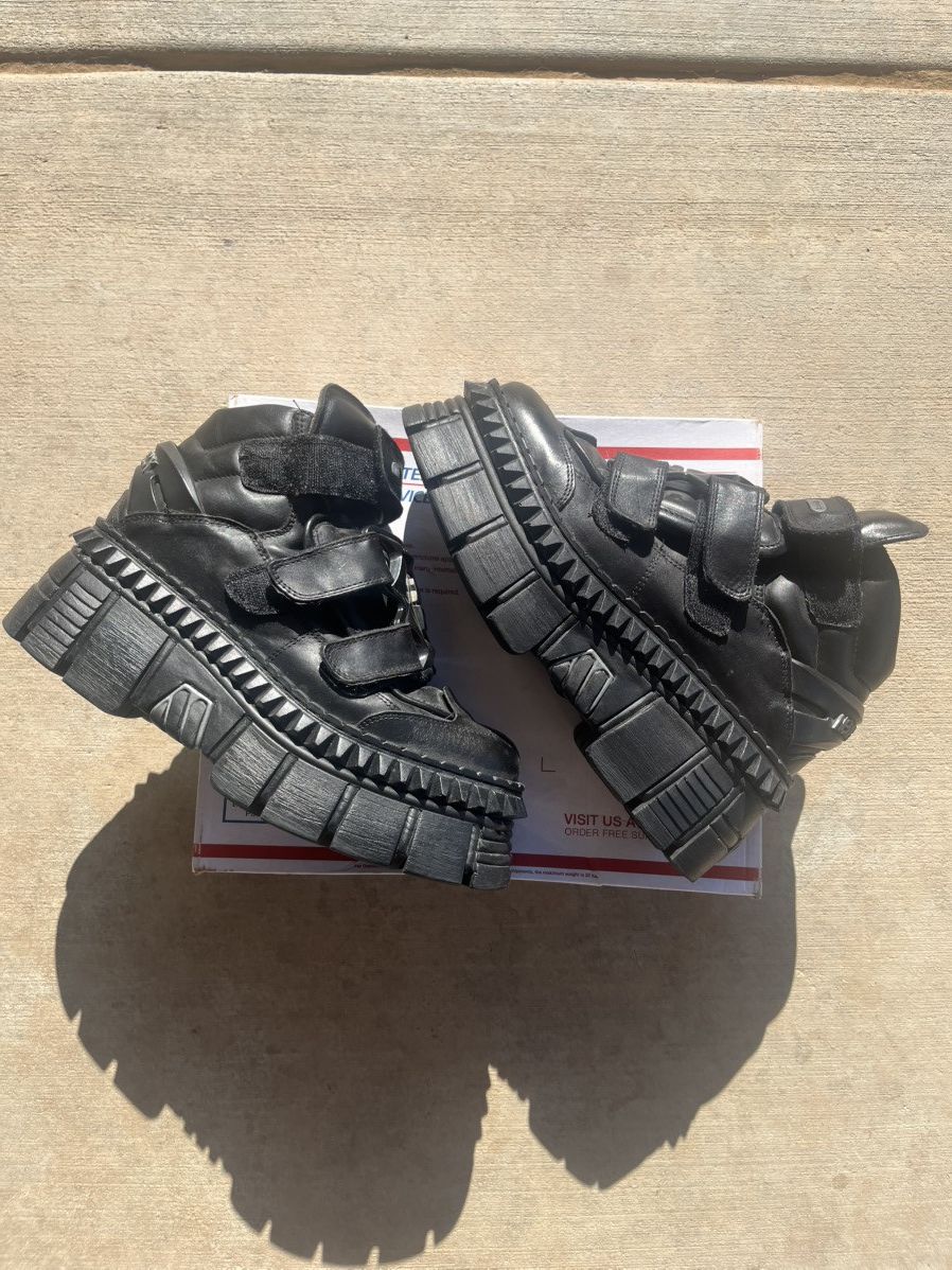 New Rock × Streetwear Vintage New Rock Sneakers Shoes Opium Y2K