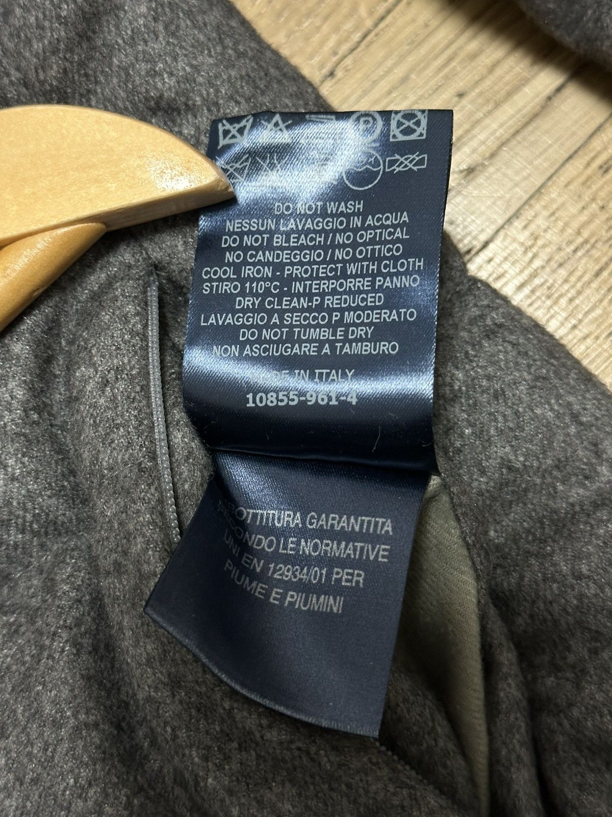 Herno Herno Women’s Down Jacket Coat 100% Wool Gray Italy Size S Size S / US 4 / IT 40 - 16 Thumbnail
