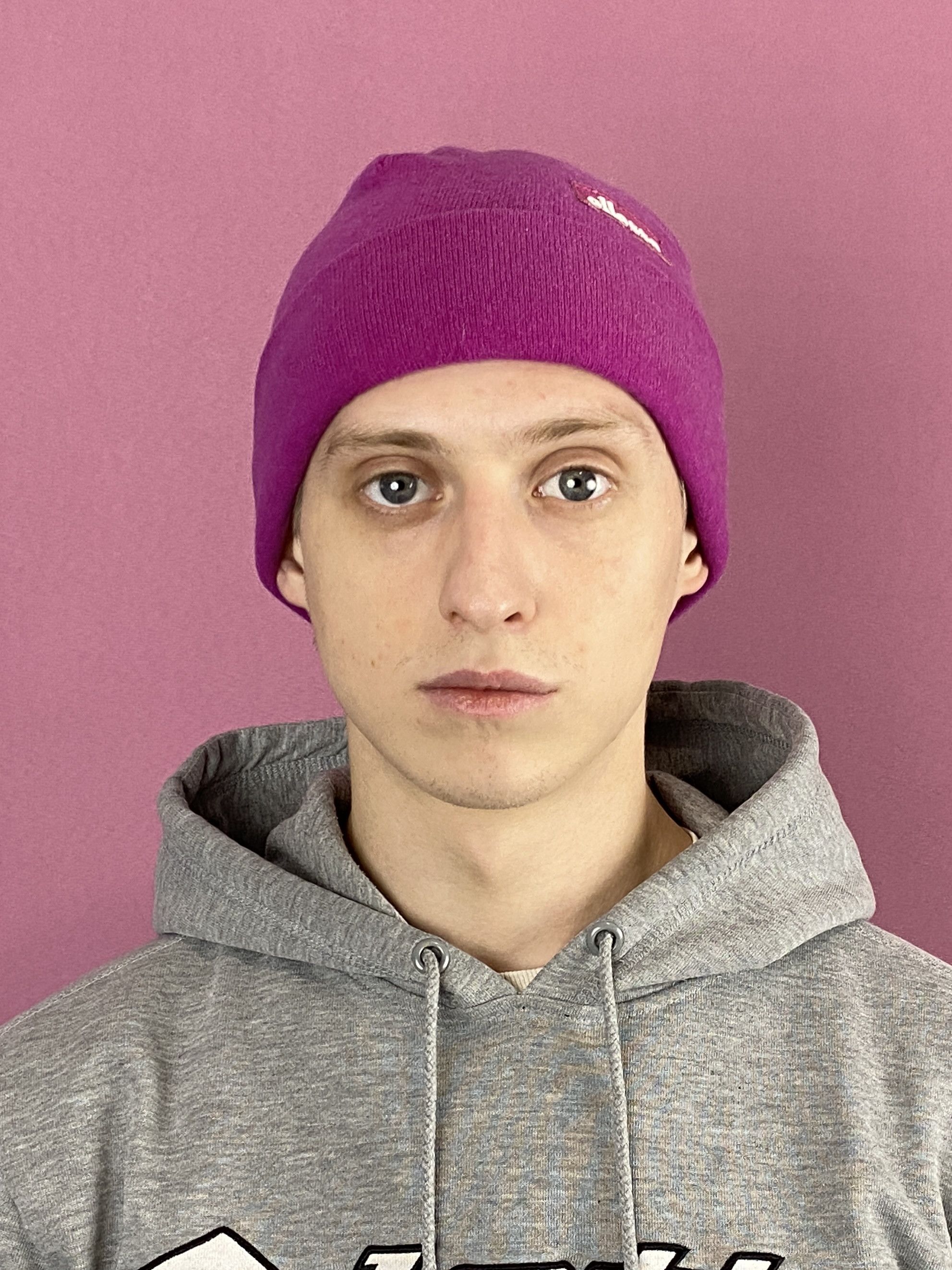 Ellesse × Vintage Ellesse Vintage Skull Beanie Hat Size ONE SIZE - 2 Thumbnail