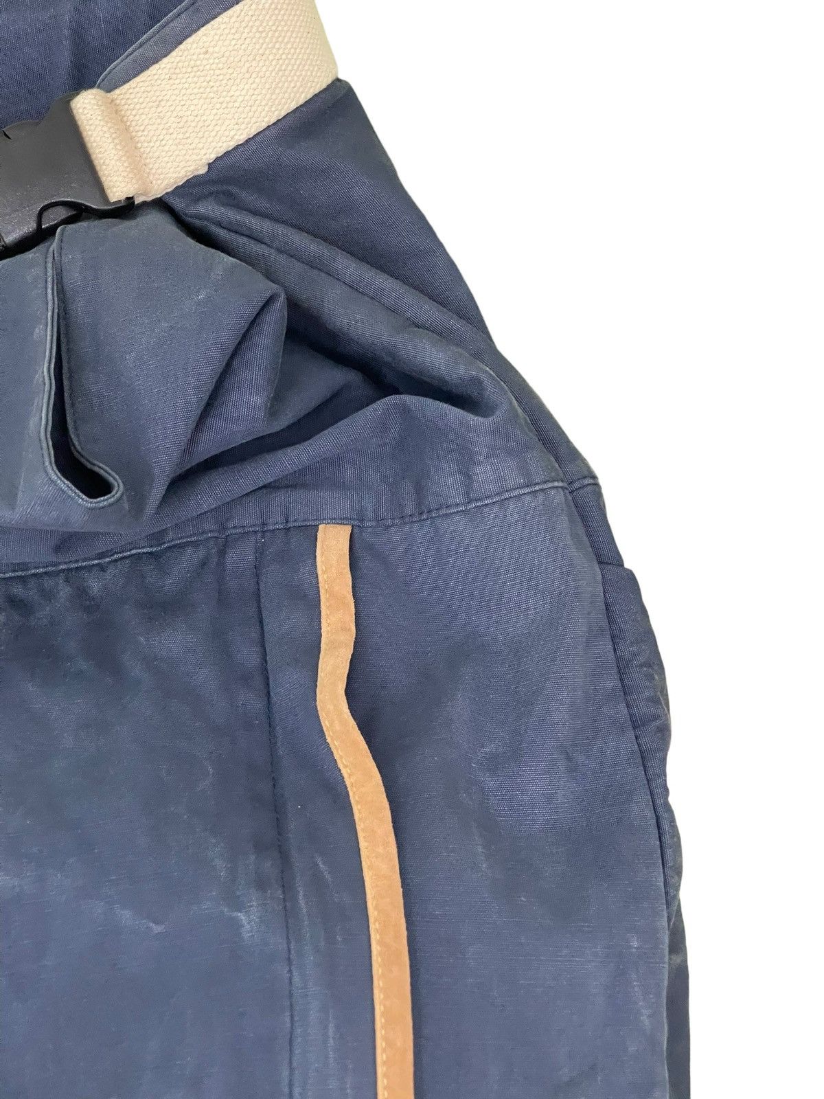 Japanese Brand Backpack R. Newbold Cotton Canvas Leather Bag 1🟩 Size ONE SIZE - 9 Thumbnail
