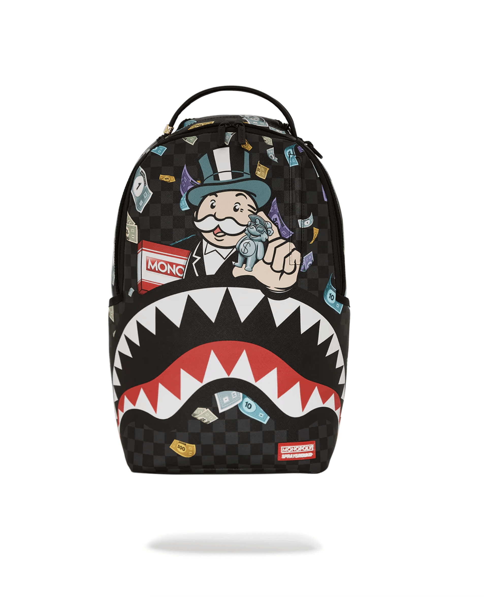 Sprayground Sprayground Monopoly Shark Rich Backpack Size ONE SIZE - 1 Thumbnail