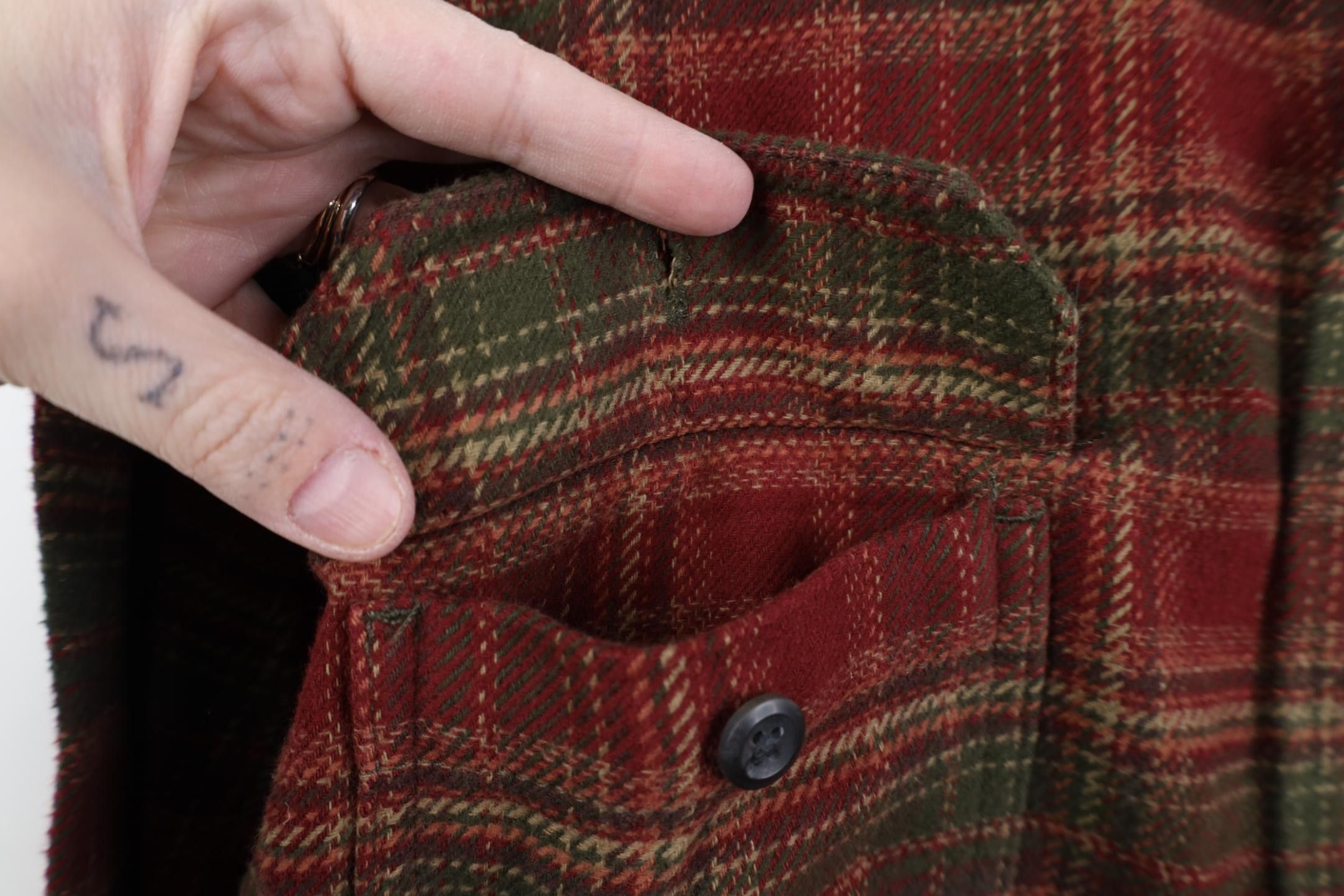 Orvis Vintage Orvis Heavy Button Shirt Jacket Jac Shirt Plaid Size US L / EU 52-54 / 3 - 5 Thumbnail