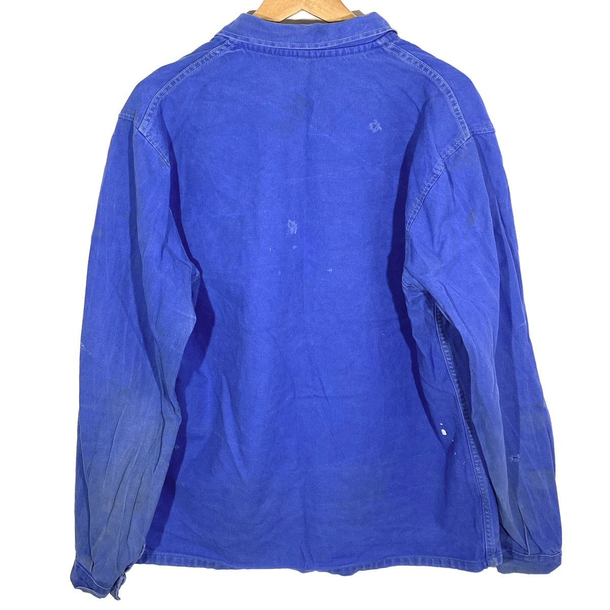 Vintage Veste Toile Travail Workwear Vintage 70’s Pigeon Voyageur Size US M / EU 48-50 / 2 - 2 Thumbnail