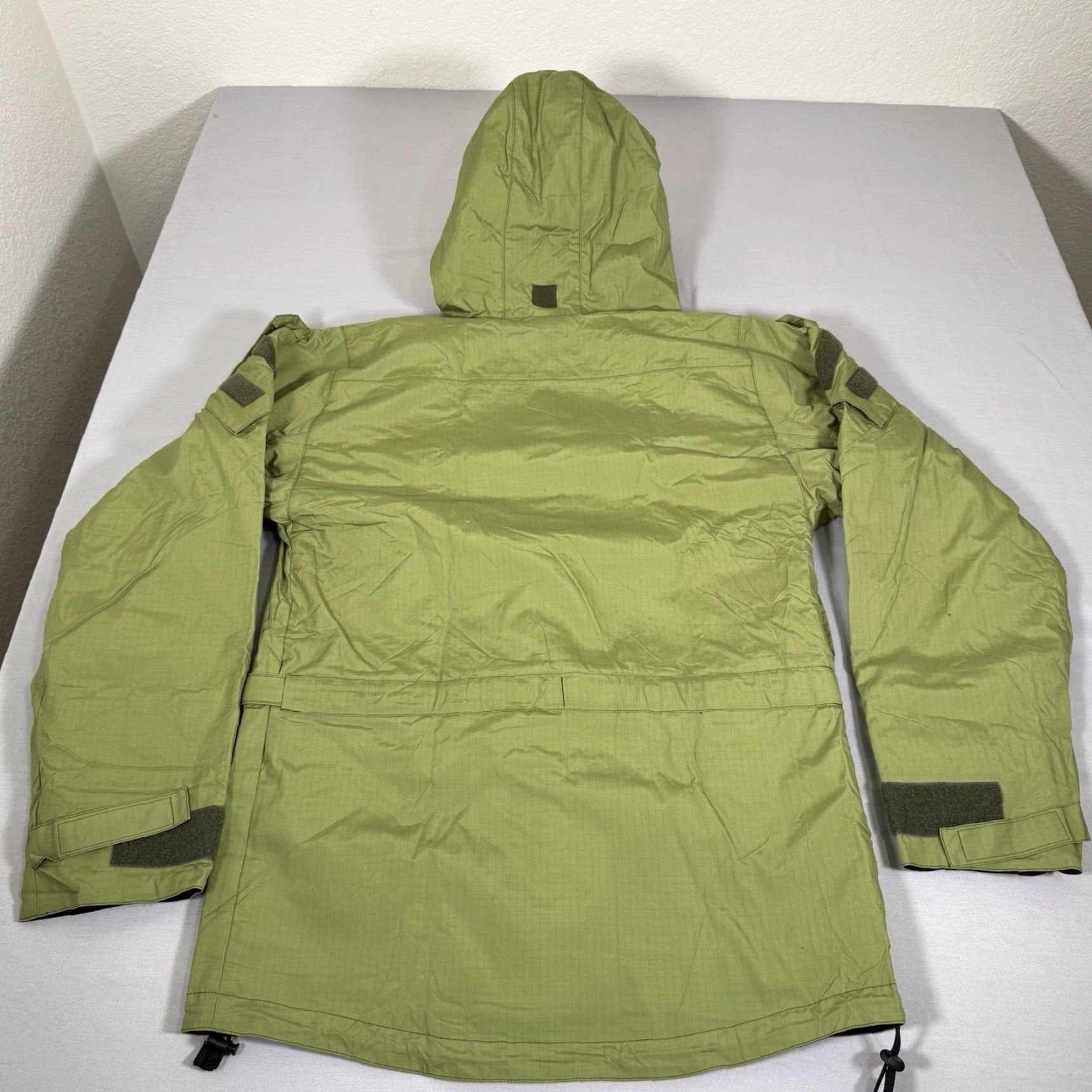 Vintage OPEC Military Jacket Men's Medium Green Nylon Zip Up Workwear Regular Fit Size US 31 - 4 Thumbnail