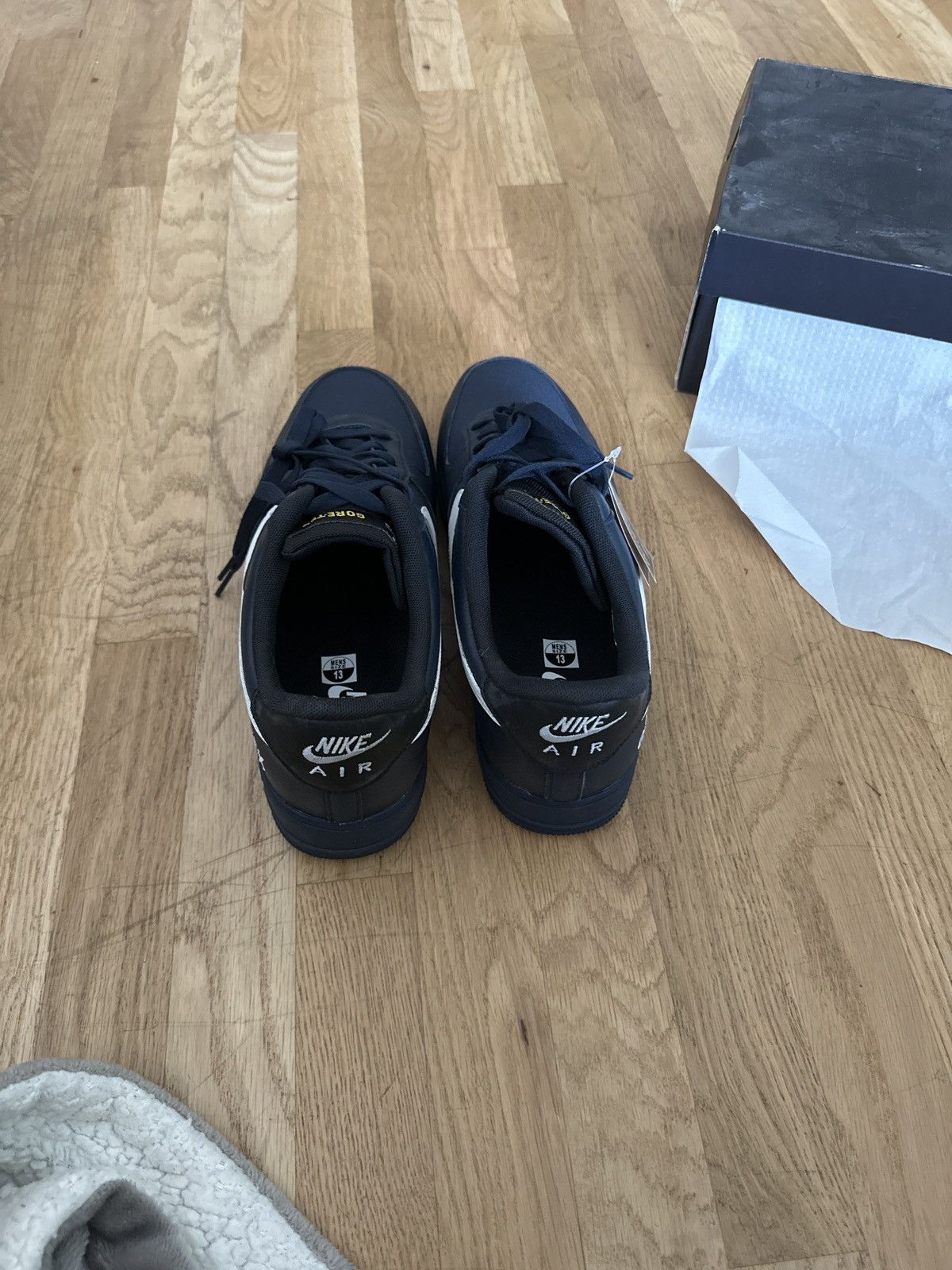Nike Nike Air Force 1 GORE-TEX Obsidian – DS Size 13 Size US 13 / EU 46 - 3 Thumbnail