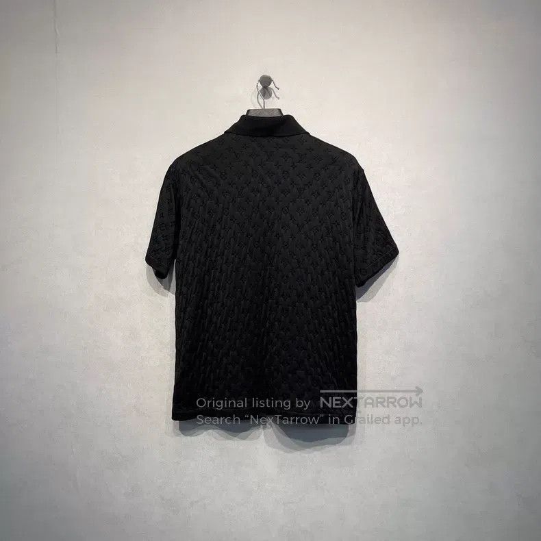 Louis Vuitton Louis Vuitton NBA co-branded logo full of polo shirt Size US M / EU 48-50 / 2 - 2 Thumbnail