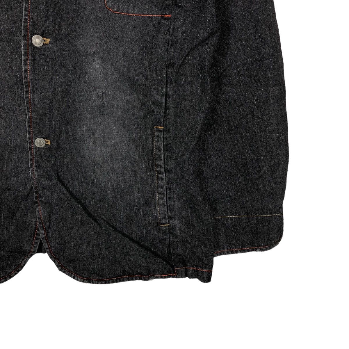 Japanese Brand 🔥90’s Denim Work Jacket Union Made Open Dich Sugar Cane Size US L / EU 52-54 / 3 - 5 Thumbnail