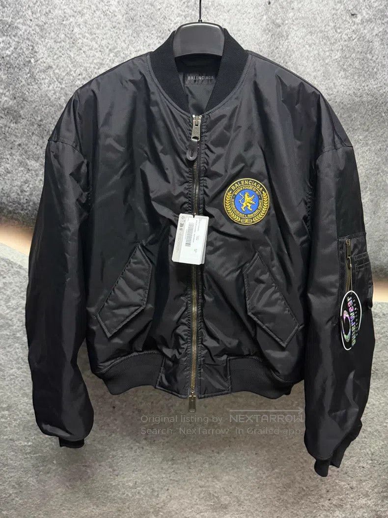 Balenciaga Balenciaga Pilot Jacket Size US L / EU 52-54 / 3 - 1 Thumbnail