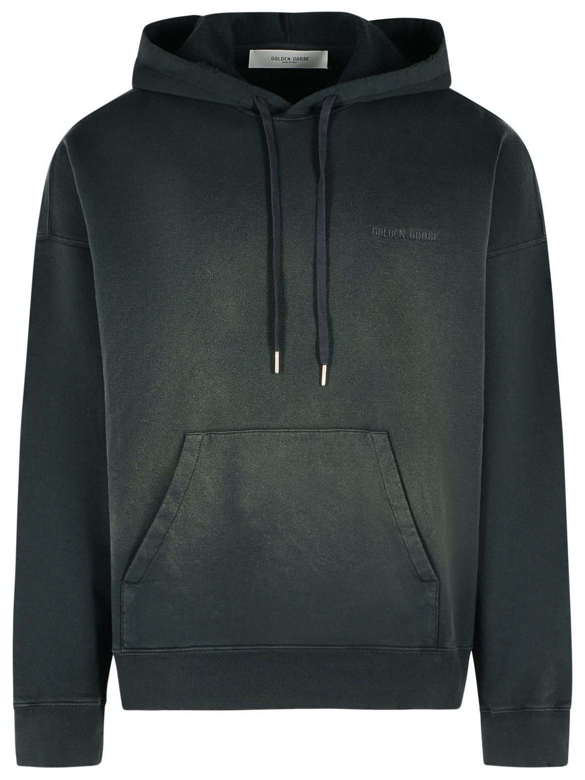 Golden Goose GOLDEN GOOSE Black Cotton Sweatshirt Size US L / EU 52-54 / 3 - 1 Thumbnail