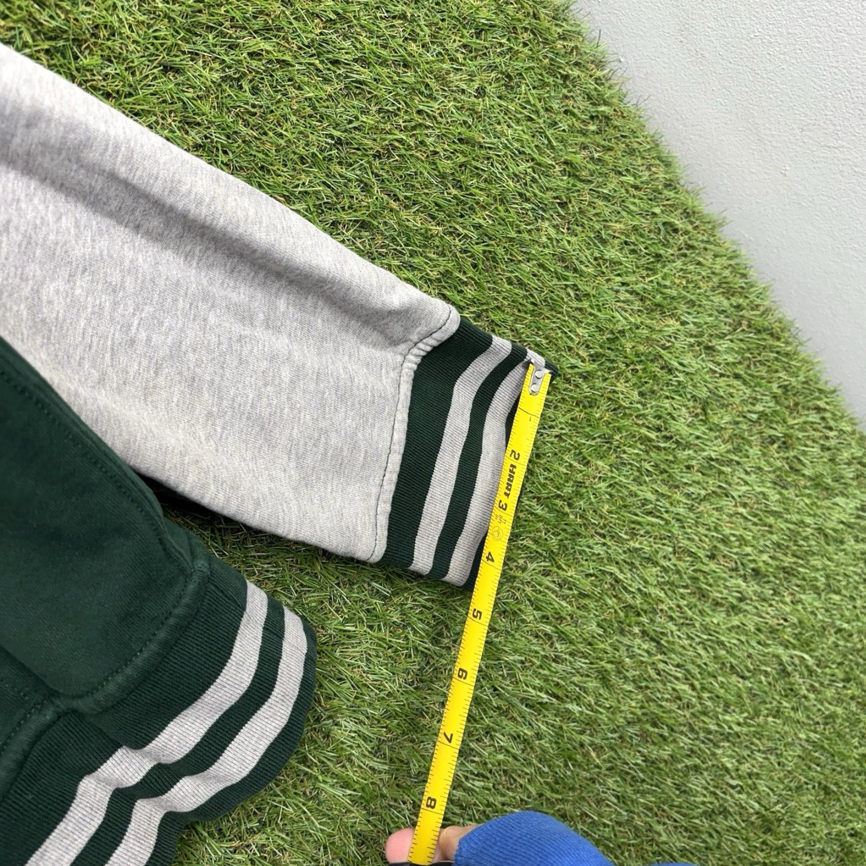 Polo Ralph Lauren VINTAGE Polo Ralph Lauren Jacket Mens 2XL Baseball Rugby Green Full Zip Up Size US M / EU 48-50 / 2 - 5 Thumbnail