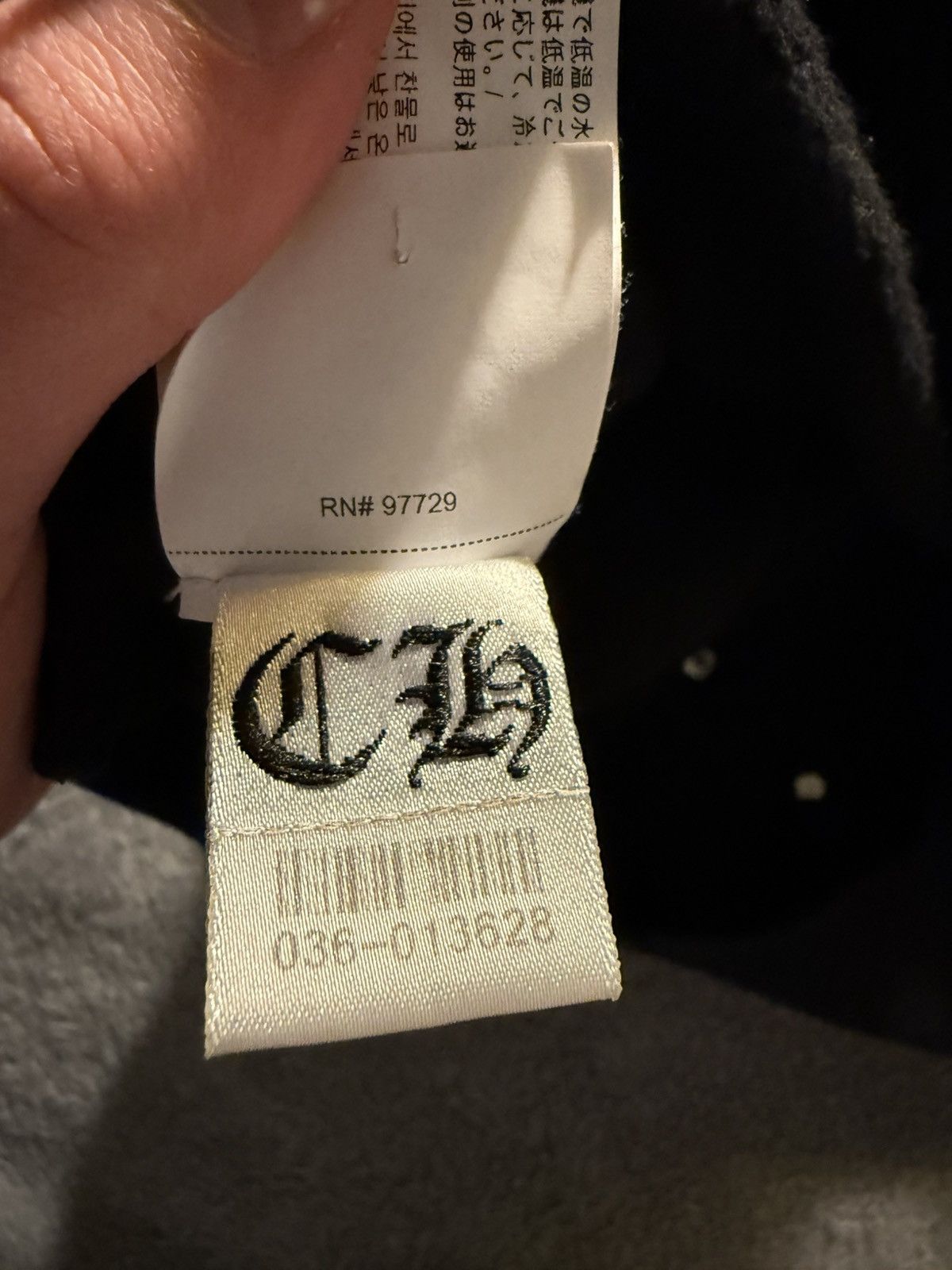 Chrome Hearts Chrome Hearts 3 Cross Embroidered Black Crewneck Size US L / EU 52-54 / 3 - 6 Thumbnail