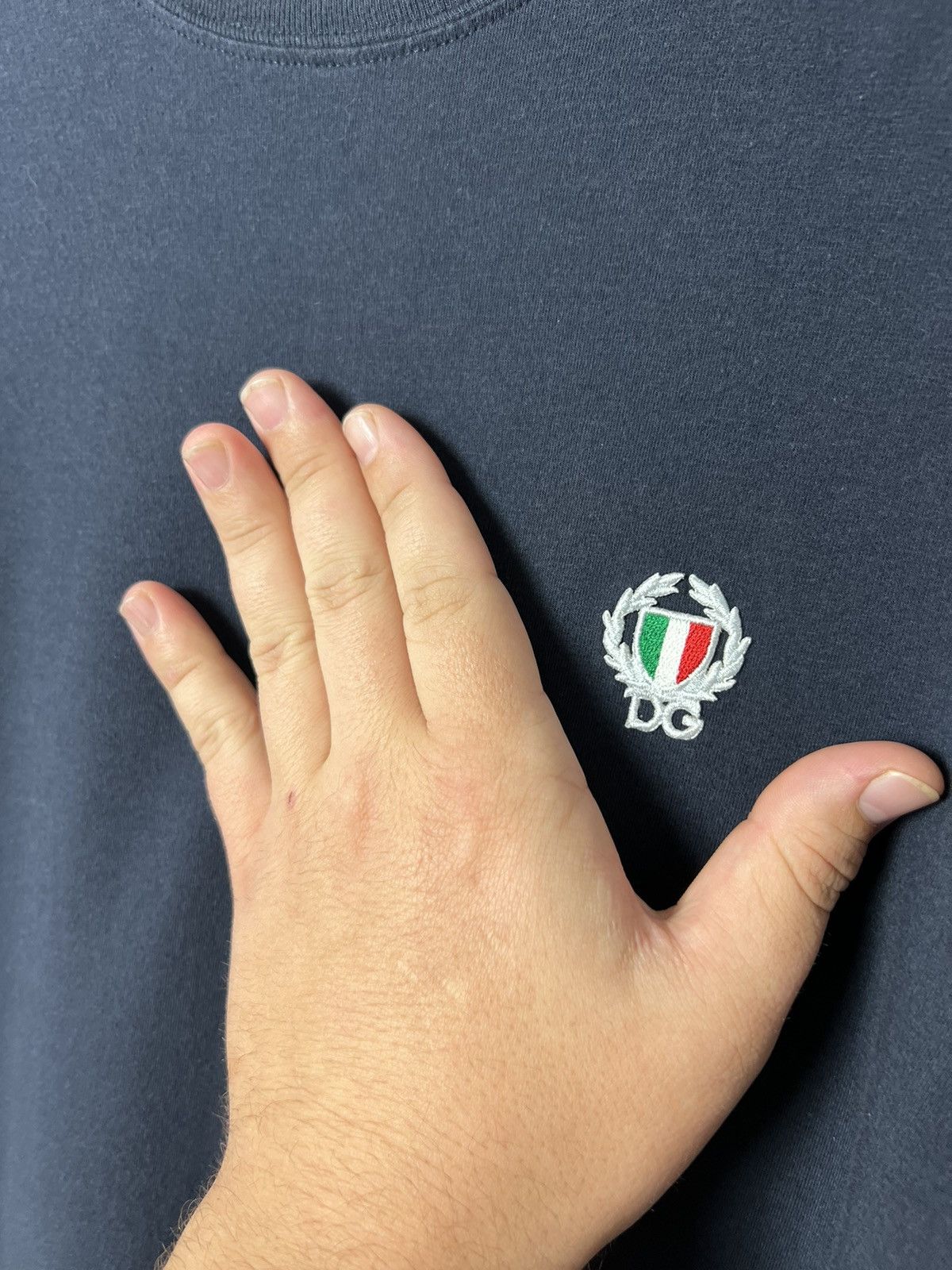 Dolce & Gabbana Dolce And Gabbana T-Shirt Italian Flag 🇮🇹 D&G Logo Men’s Tee Size US S / EU 44-46 / 1 - 4 Thumbnail