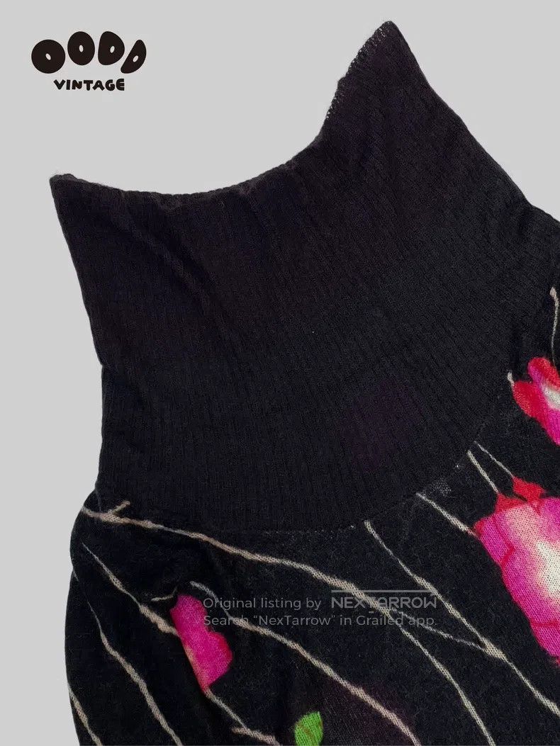 Kenzo Kenzo High-neck mohair knit sweater Size S / US 4 / IT 40 - 3 Thumbnail