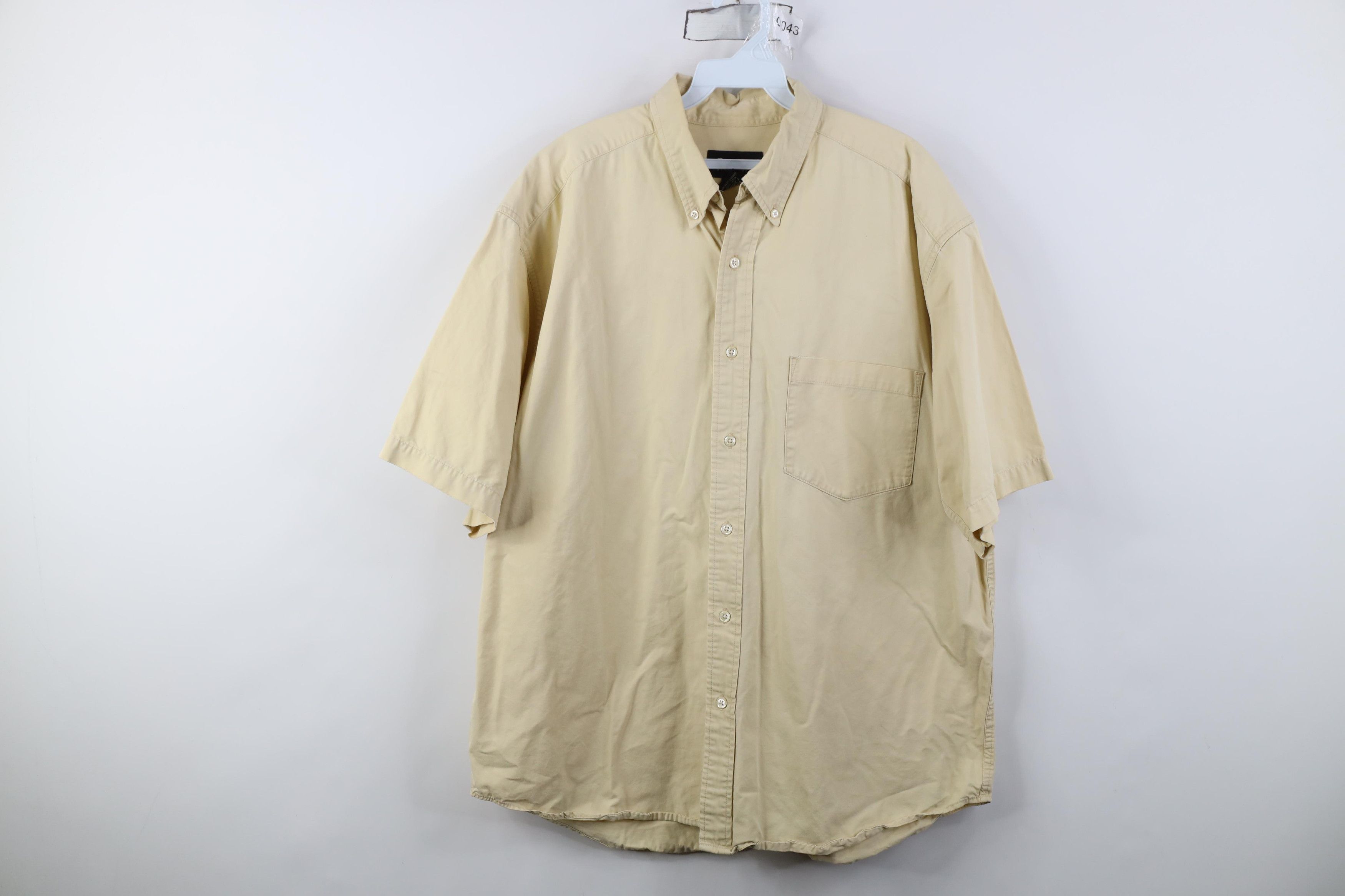 Eddie Bauer Vintage 90s Eddie Bauer Baggy Cotton Twill Button Down Shirt Size US L / EU 52-54 / 3 - 1 Thumbnail
