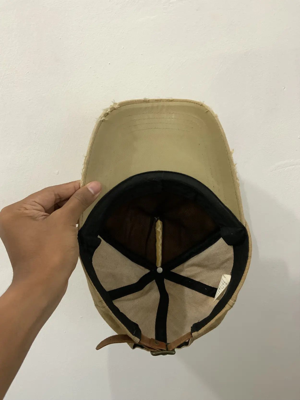 20471120 Road Jean Distressed Western Trucker Hat Size ONE SIZE - 7 Thumbnail