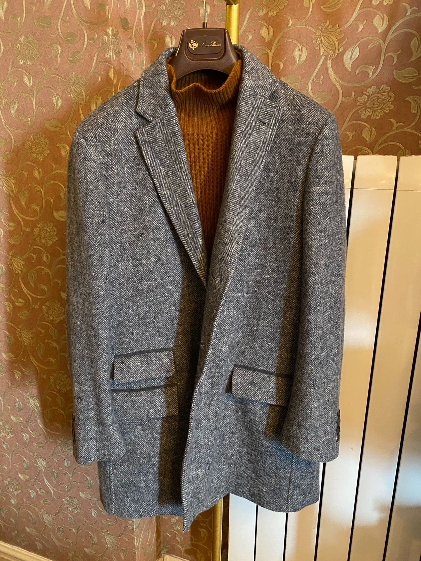 Loro Piana Loro Piana Men's Rain System® Cashmere Blend Coat L Size US L / EU 52-54 / 3 - 1 Thumbnail