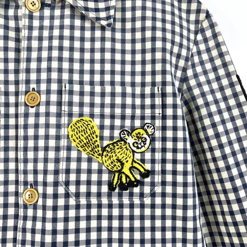 Gucci Gucci Borderless Overture Series Blue and Yellow Squirrel Size US S / EU 44-46 / 1 - 6 Thumbnail