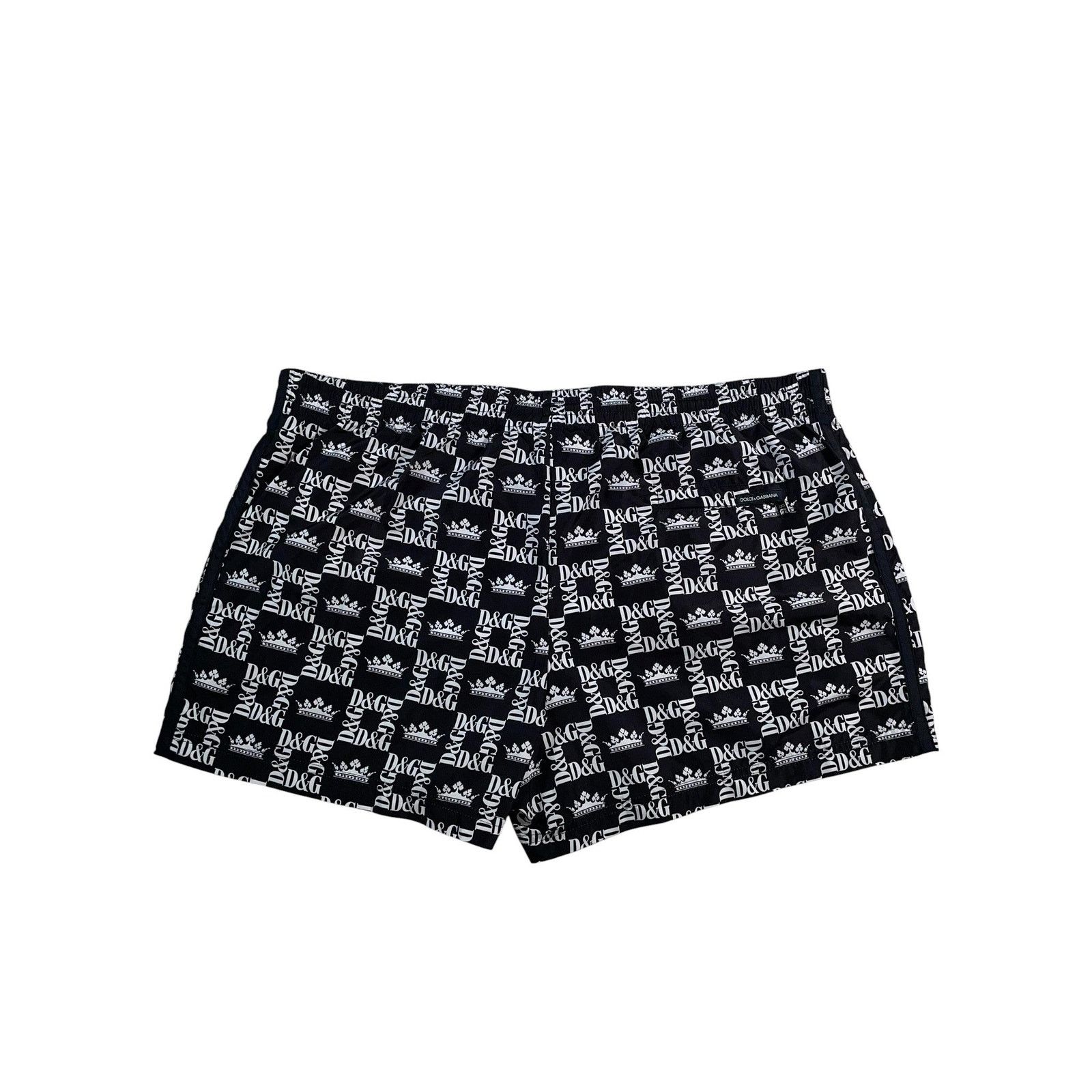 Dolce & Gabbana D&G Black & White Short All Over Swim Trunks Size US 36 / EU 52 - 1 Thumbnail