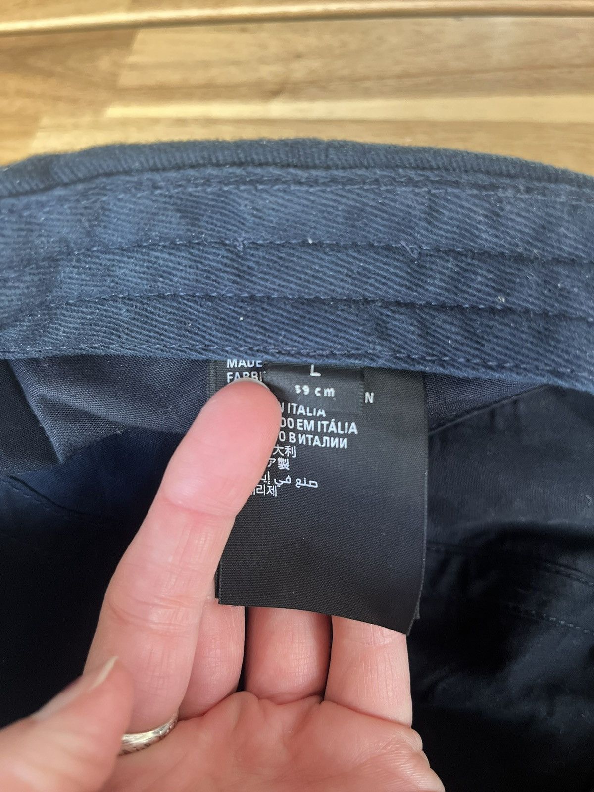 Balenciaga Black and White Balenciaga Hat Size ONE SIZE - 5 Thumbnail
