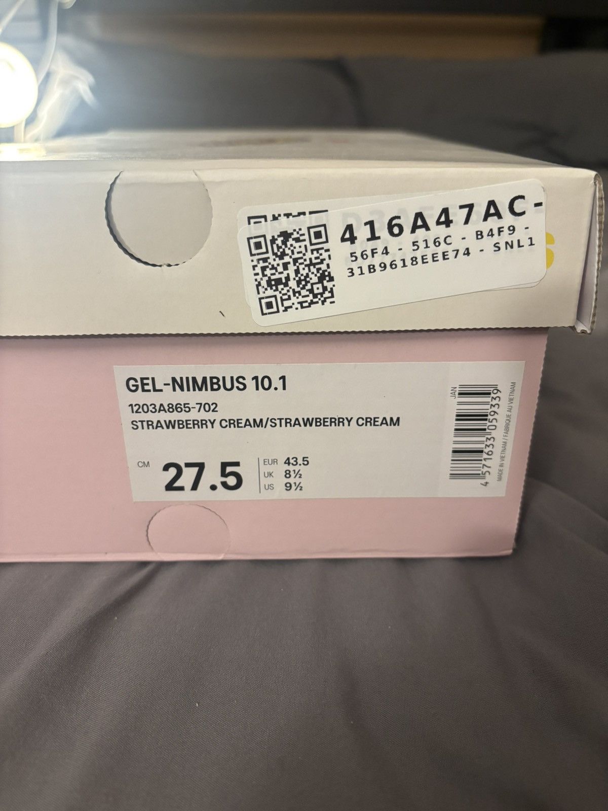 Asics ASICS Gel-Nimbus 10.1 x vandythepink Size US 9.5 / EU 42-43 - 3 Thumbnail