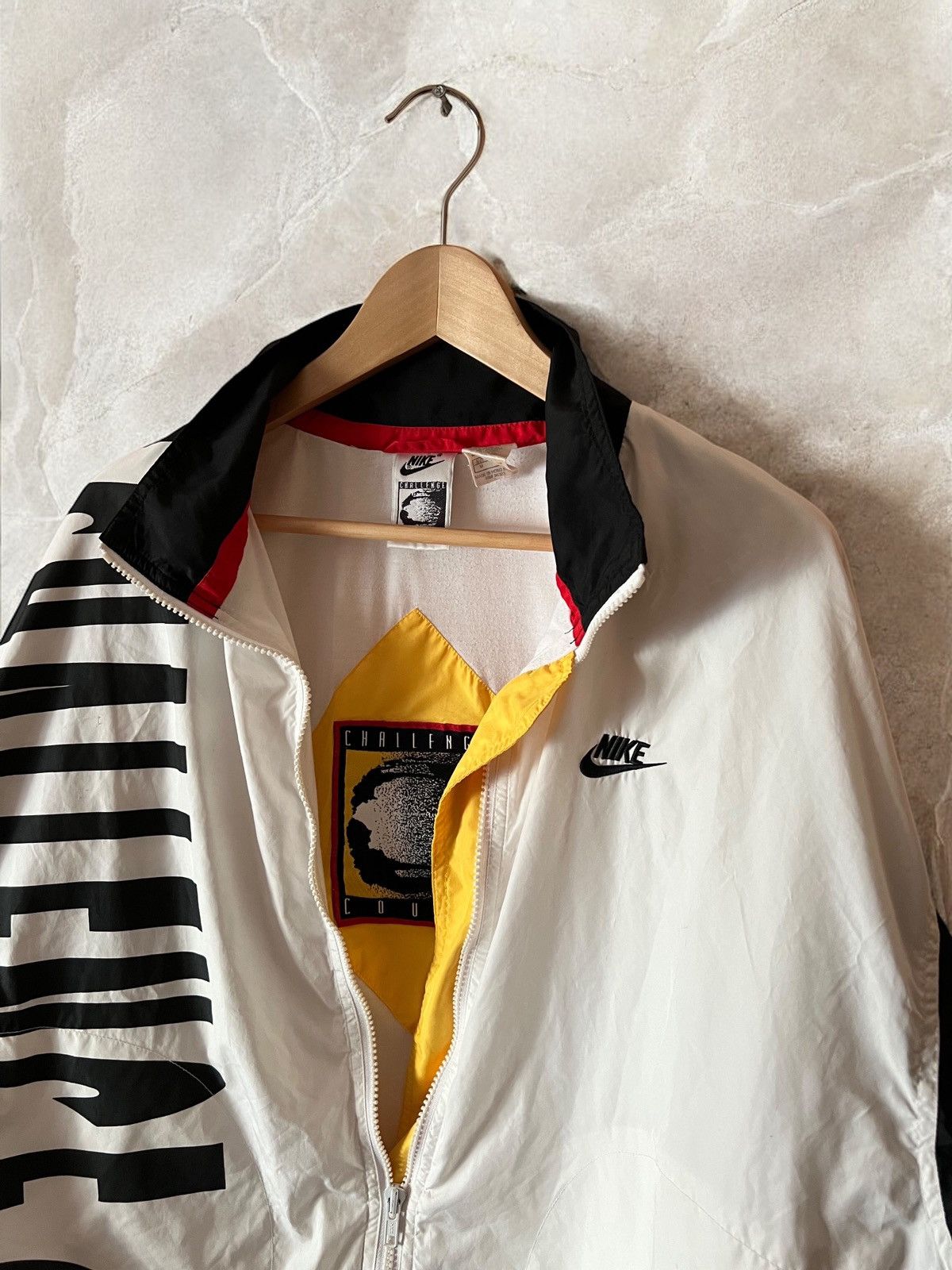Nike × Vintage NIKE COURT VINTAGE 90s NYLON LOGO TRACK JACKET BOMBER Y2k Size US M / EU 48-50 / 2 - 4 Thumbnail