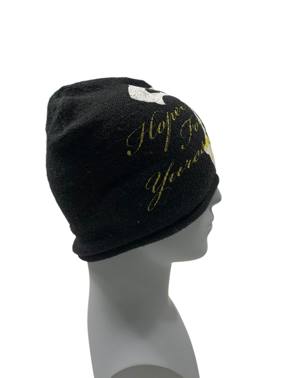 Japanese Brand gothic cross beanie hats Size ONE SIZE - 3 Thumbnail