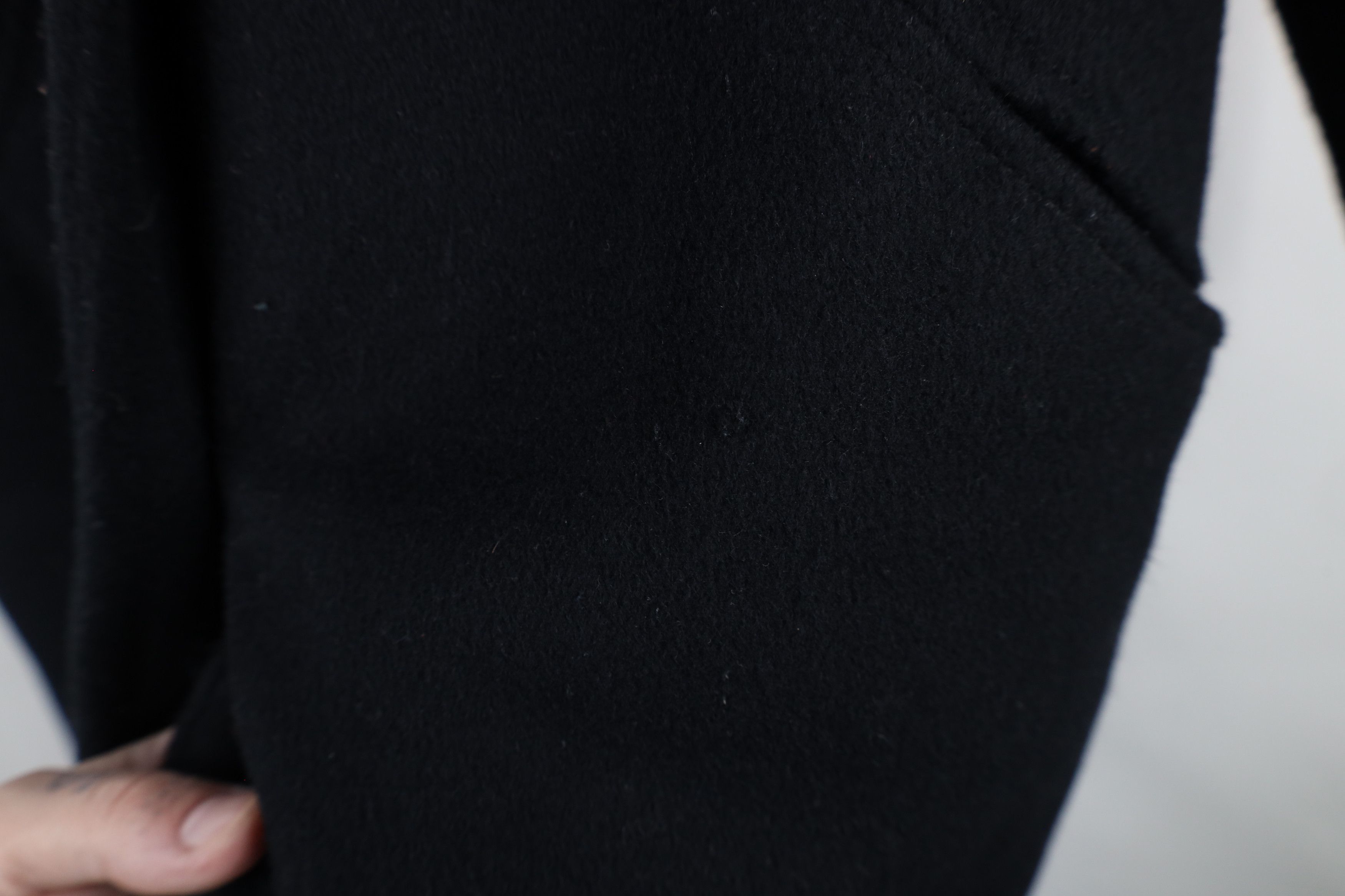 Vintage Vintage 80s 90s Alorna Wool Peacoat Jacket Black USA Size M / US 6-8 / IT 42-44 - 8 Thumbnail