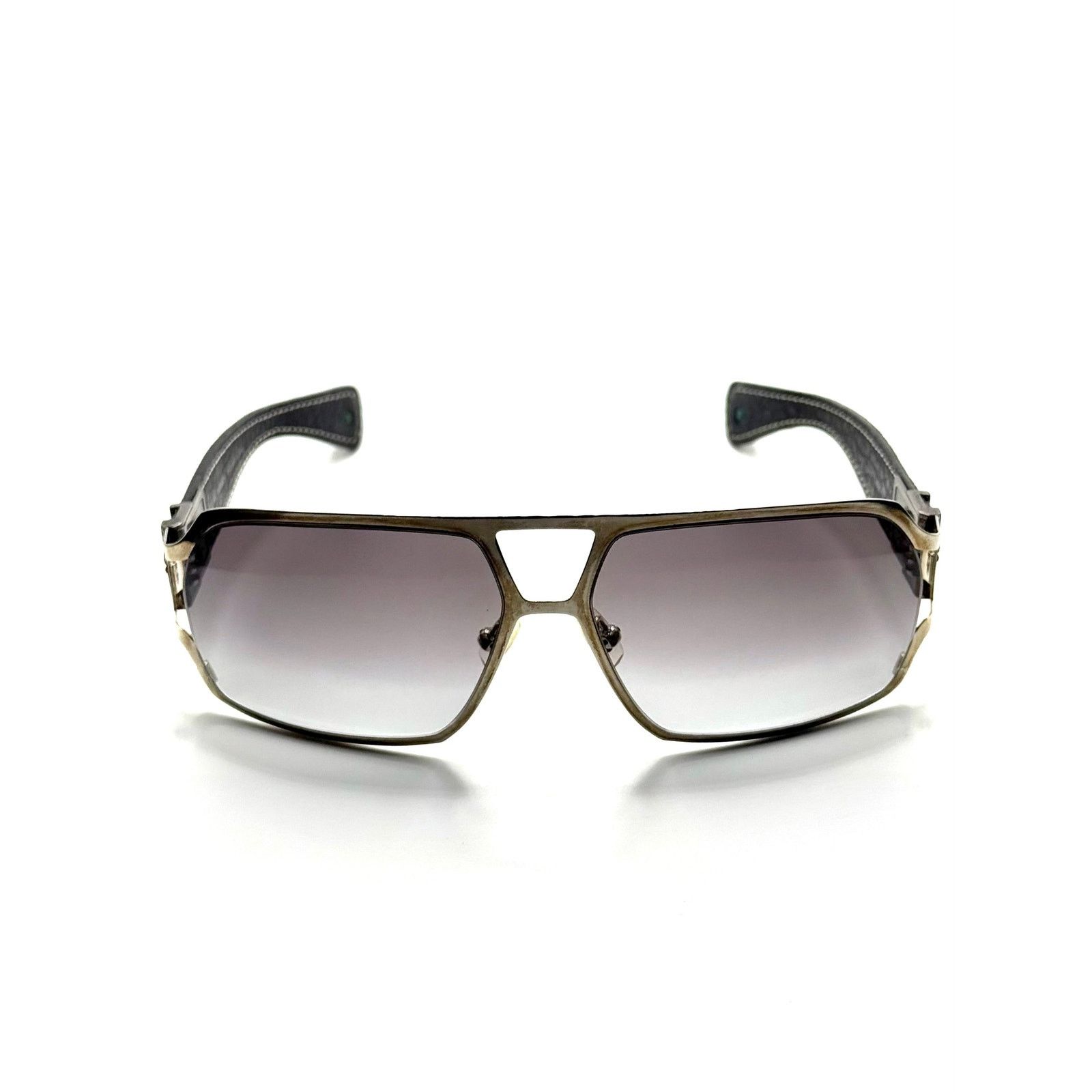Chrome Hearts Chrome Hearts REHAB-I factory diamonds leather sunglasses Size ONE SIZE - 10 Thumbnail
