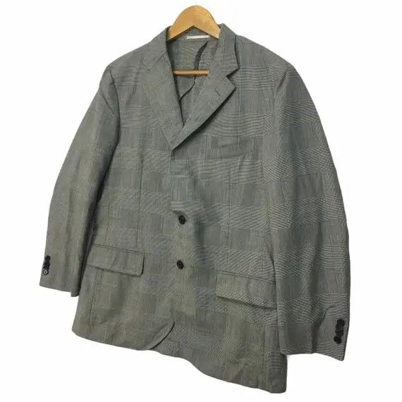Mackintosh Mackintosh Philosophy Trotter Plaids Check 2 Button Blazers Size 40R - 4 Thumbnail