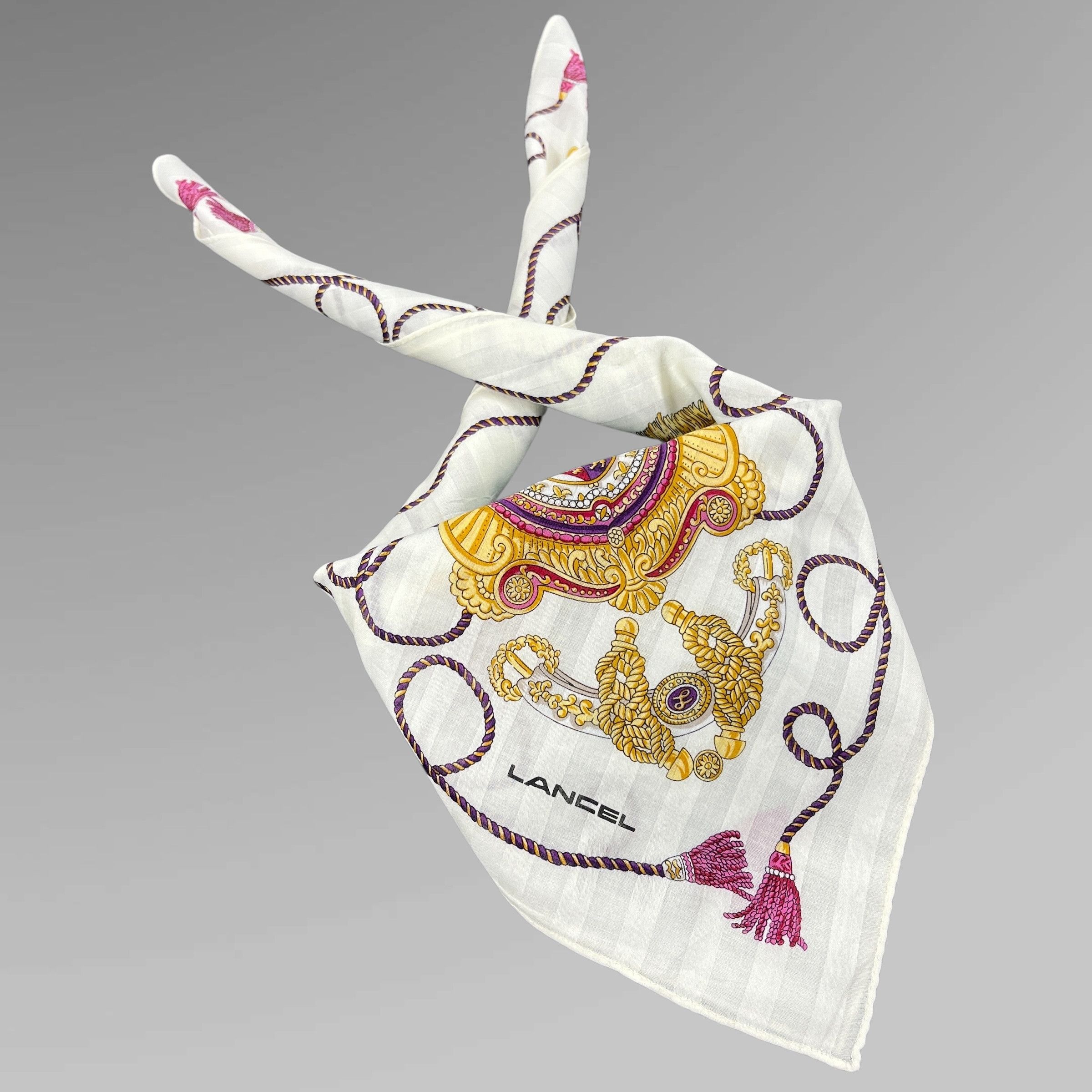 Lancel Lancel Handkerchief / Bandana / Neckerchief B322 Size ONE SIZE - 1 Thumbnail