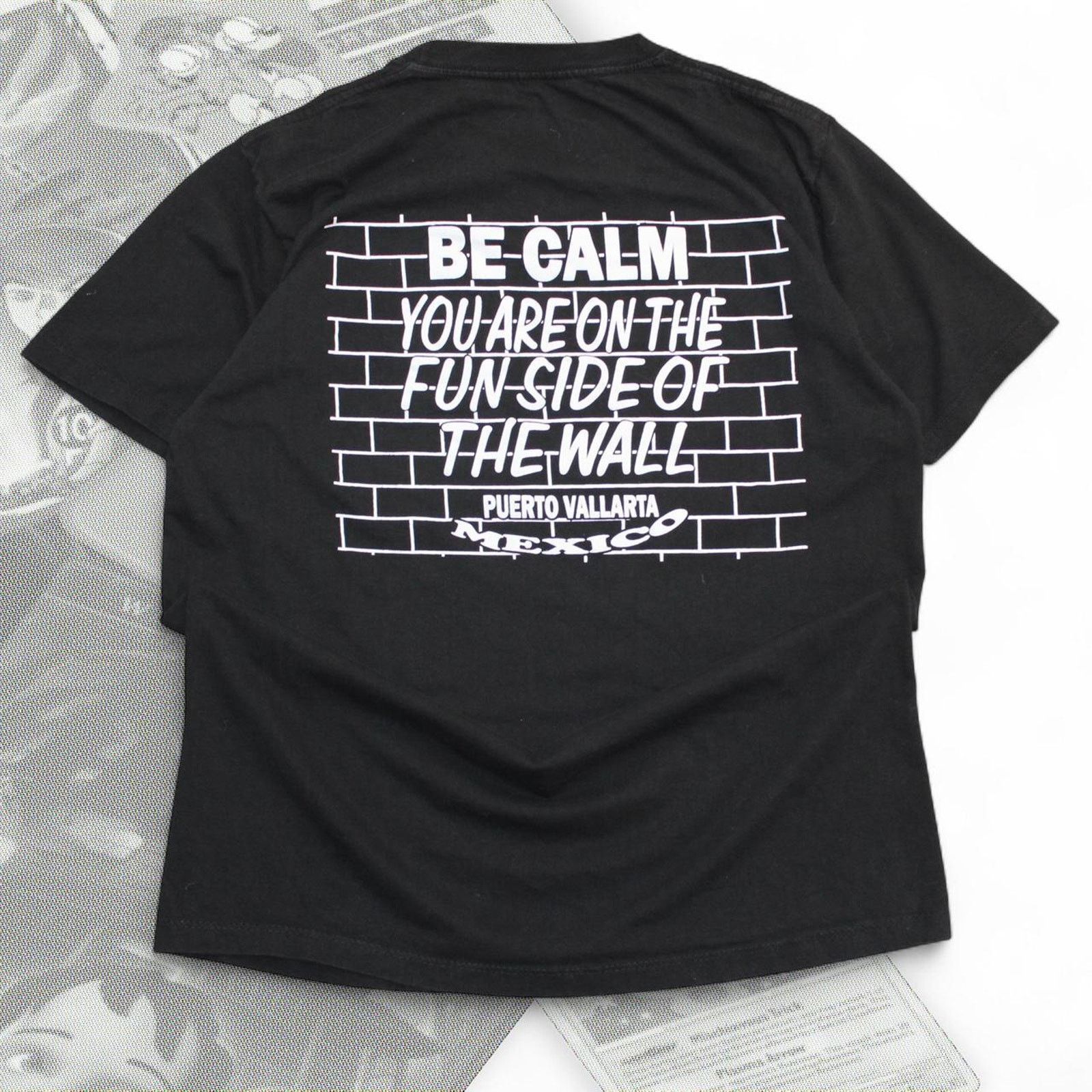 & Other Stories Black Puerto Vallarta Mexico Souvenir Graphic Tee Size US XL / EU 56 / 4 - 1 Thumbnail