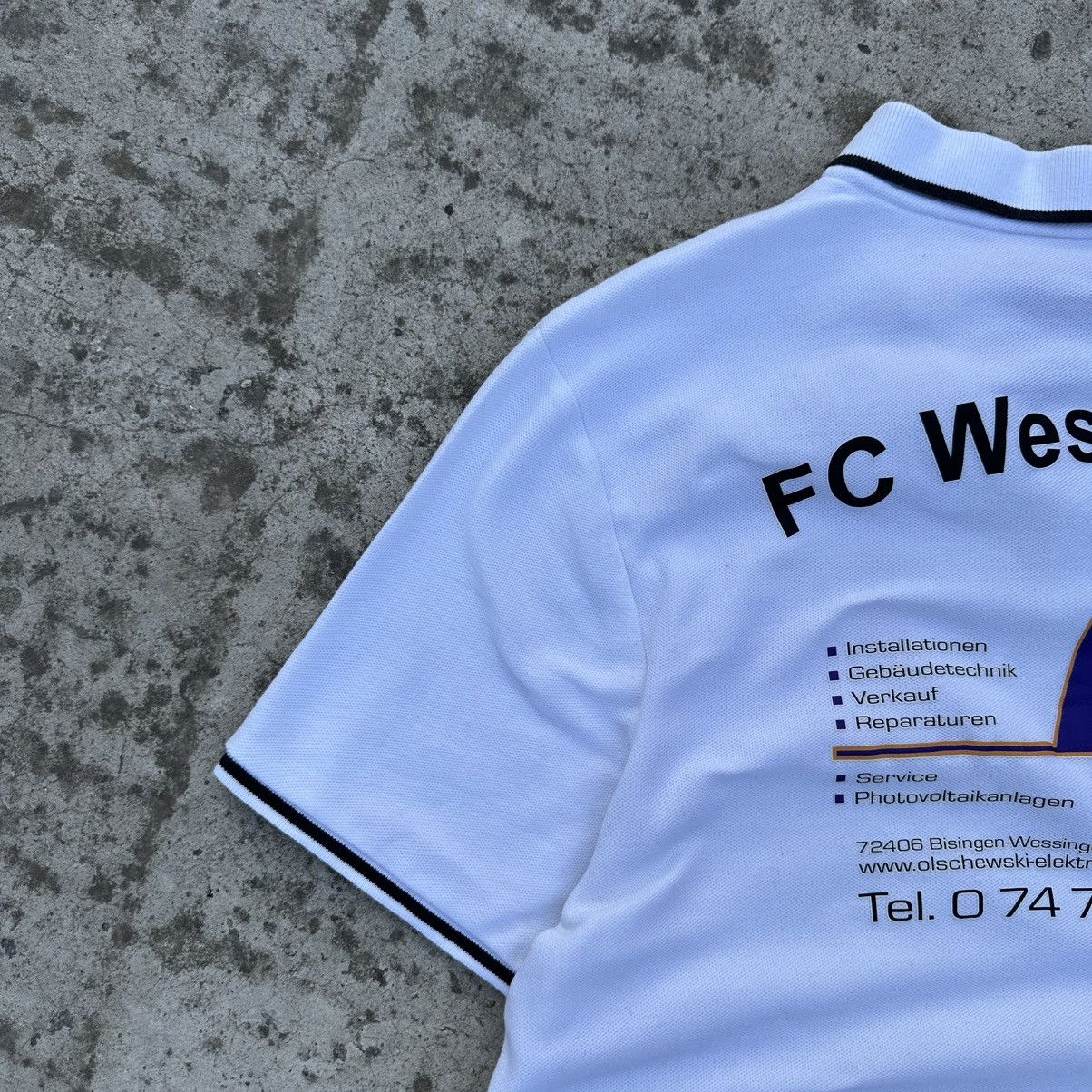 Nike Vintage Japanese Style Polo Nike FC Wessingen Tee Y2K USA Size US L / EU 52-54 / 3 - 3 Thumbnail