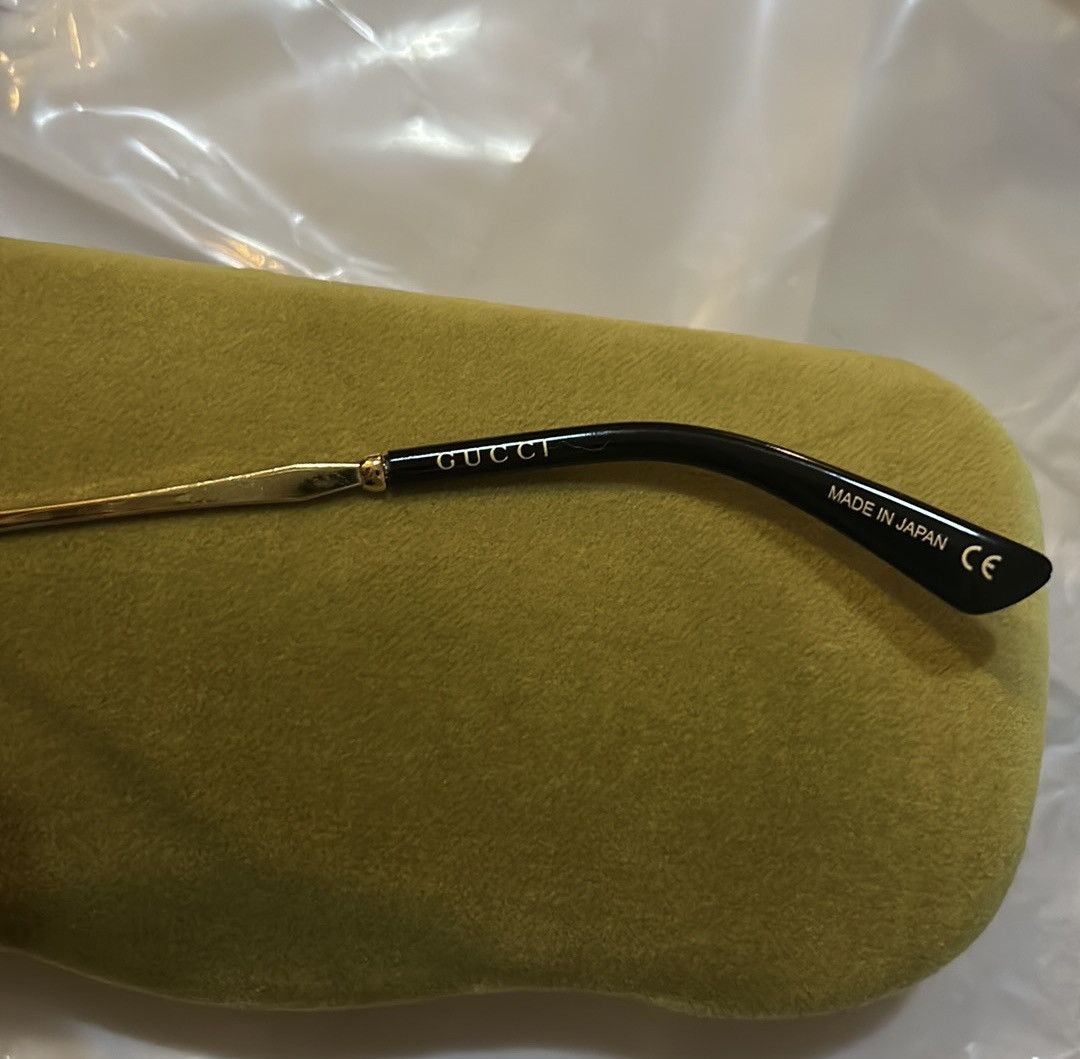 Gucci Gucci Demo Round Ladies Eyeglasses GG0596OA 003 58 Size ONE SIZE - 4 Thumbnail