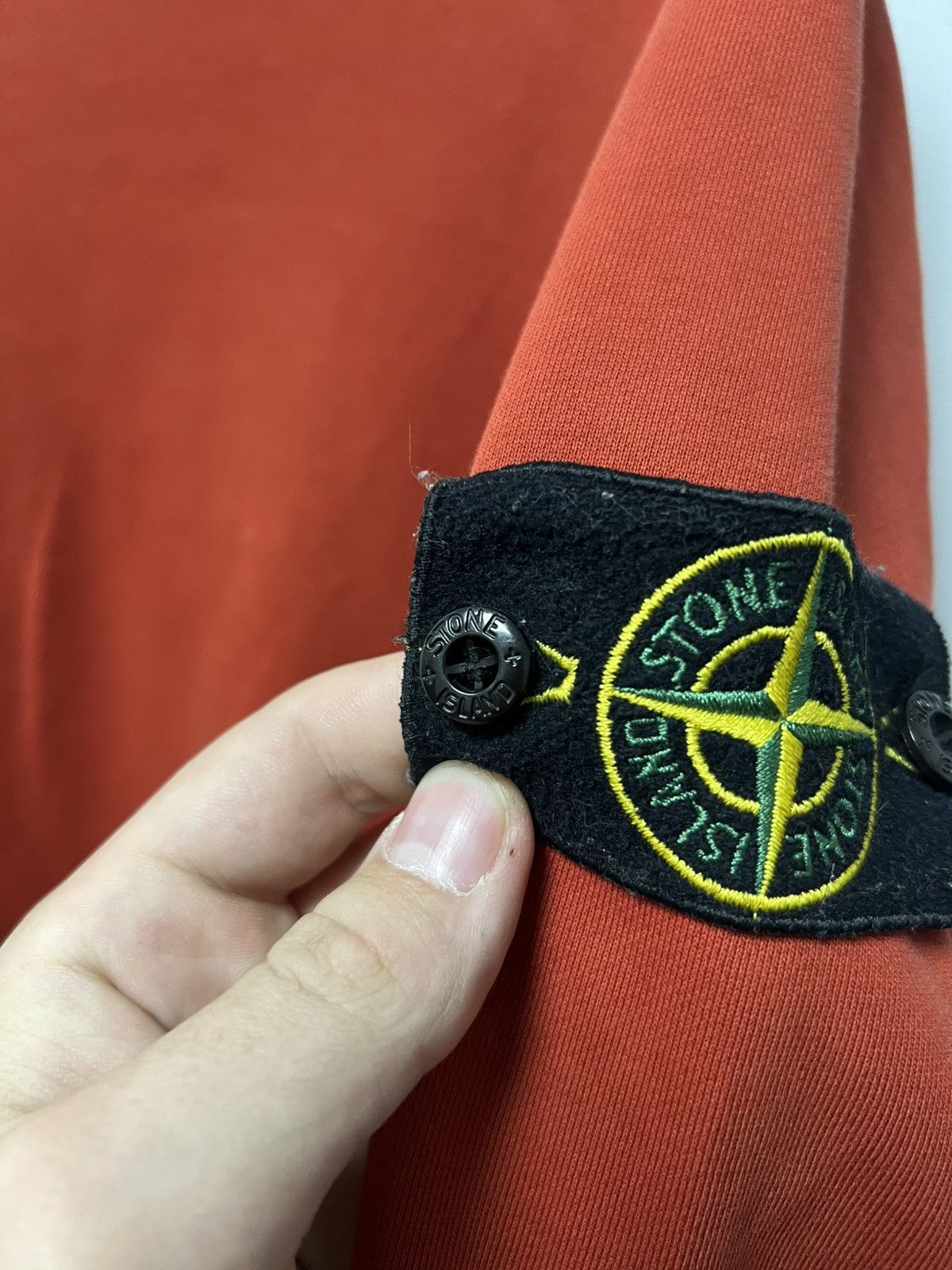Stone Island Stone Island Sweatshirt Red Nylon Size US S / EU 44-46 / 1 - 8 Thumbnail