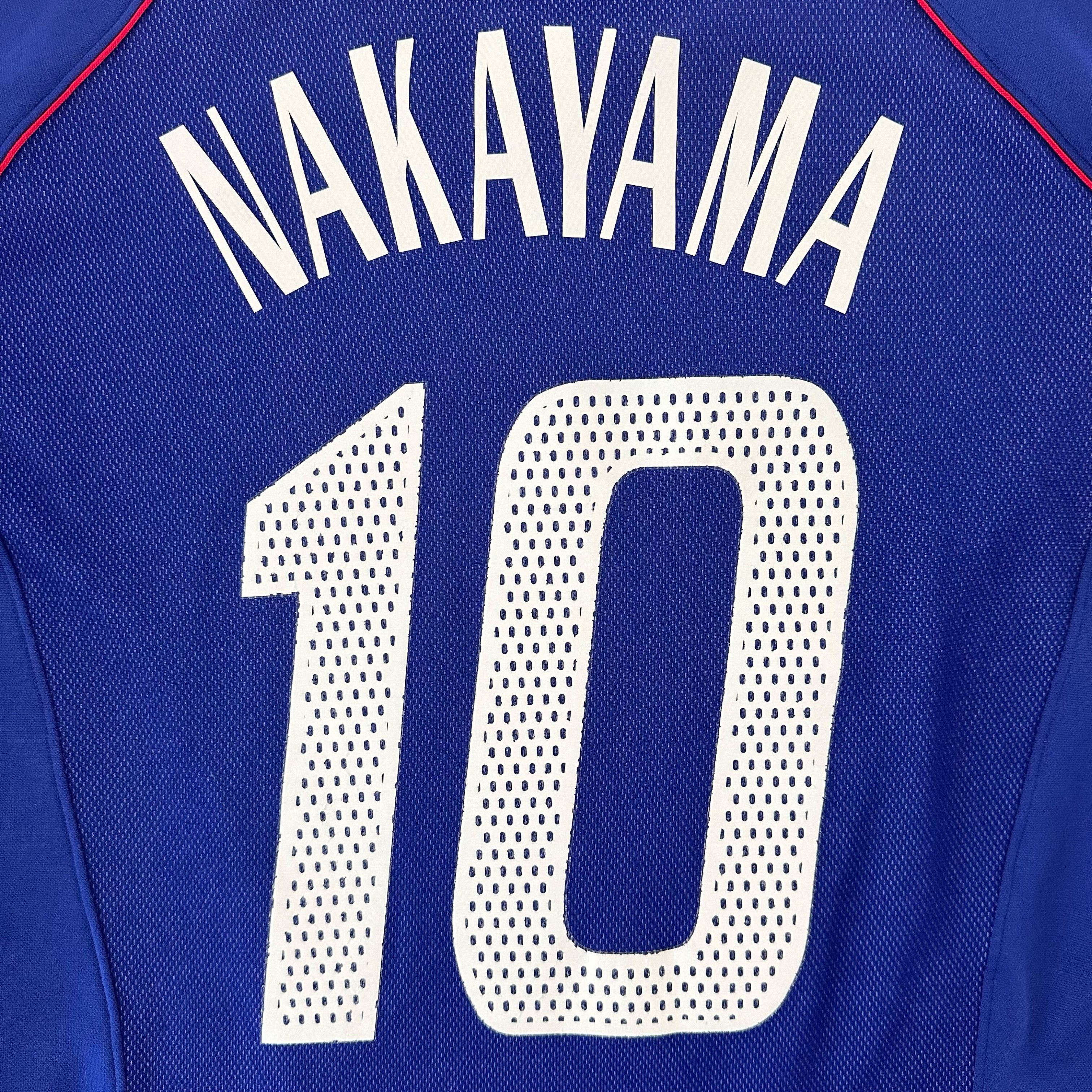 Adidas Japan 2002/04 Home Soccer Jersey - Shunsuke Nakamura